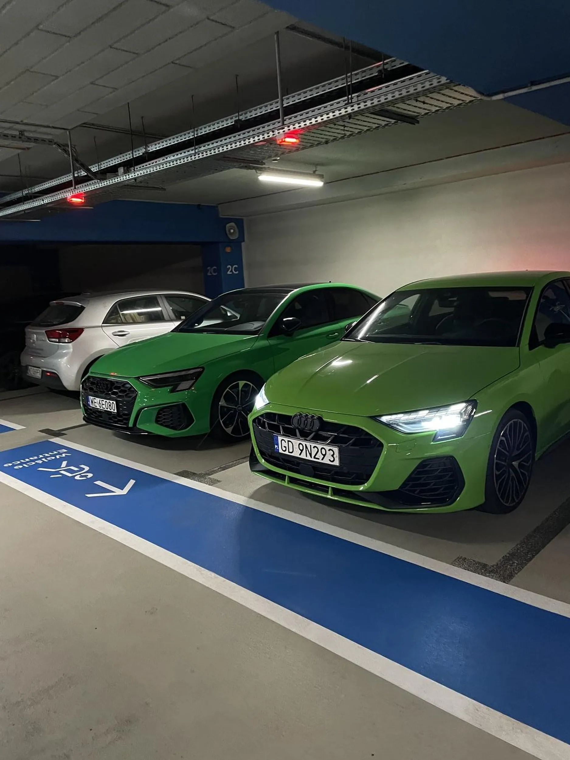 Pozdro z zielonego s3 obok:) fajnie to wyglądało ?