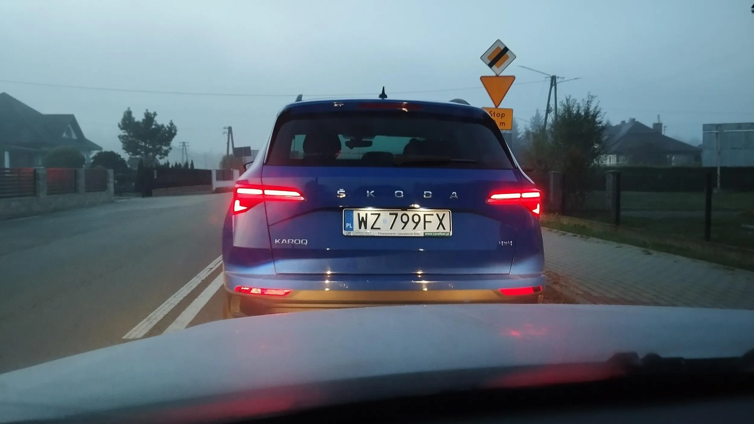 Uważajcie na tego pojazdu okolic Łegu Tarnowskiego