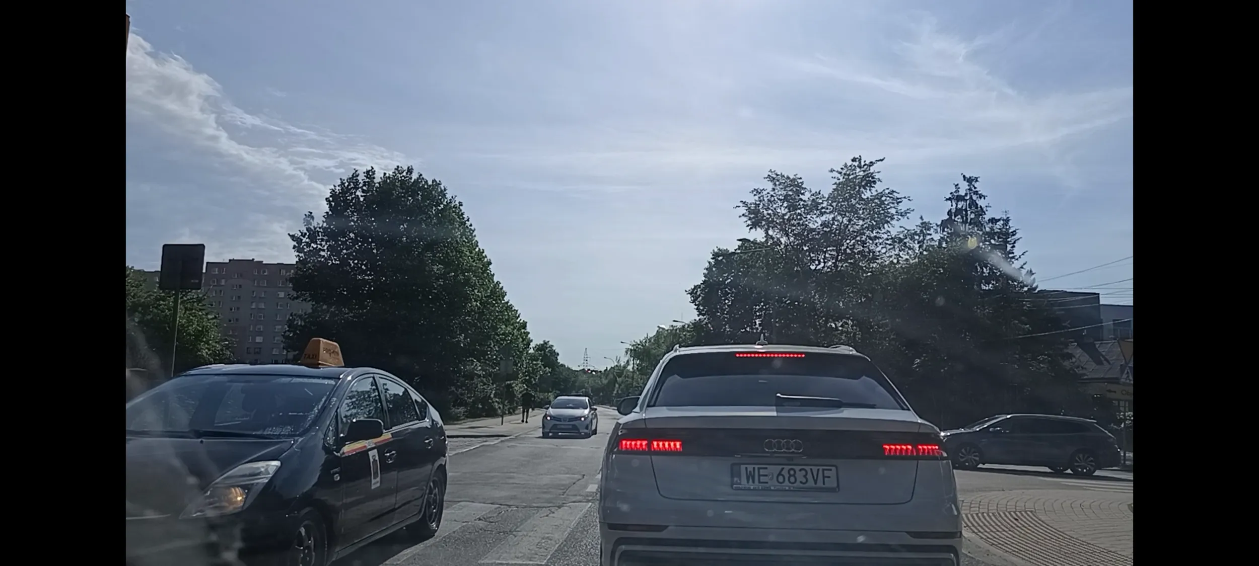 Tamuje ruch wpuszczając z ulicy podporządkowanej wszystko co jeździ i nie ucieka na drzewa.