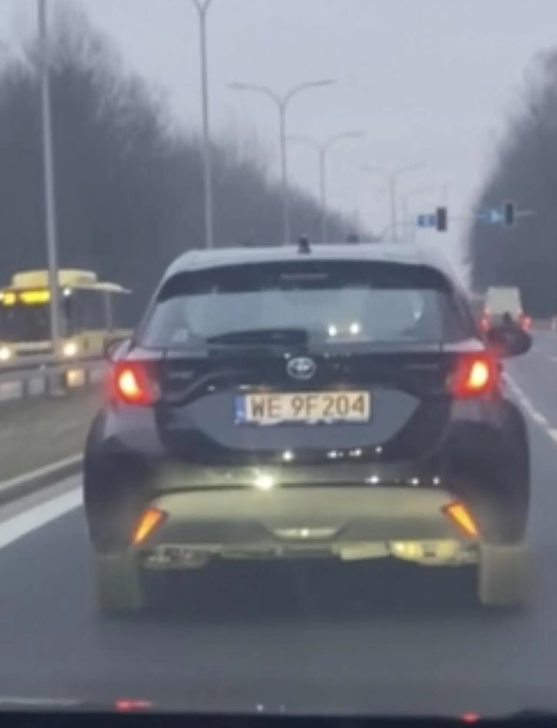 Szerokości ;) Wyhamowywanie przed maską? Środkowy palec? Przyspieszanie będąc wyprzedzanym w celu uniemożliwienia wyprzedzenia? Piękna paleta zachowań drogowego buraka.