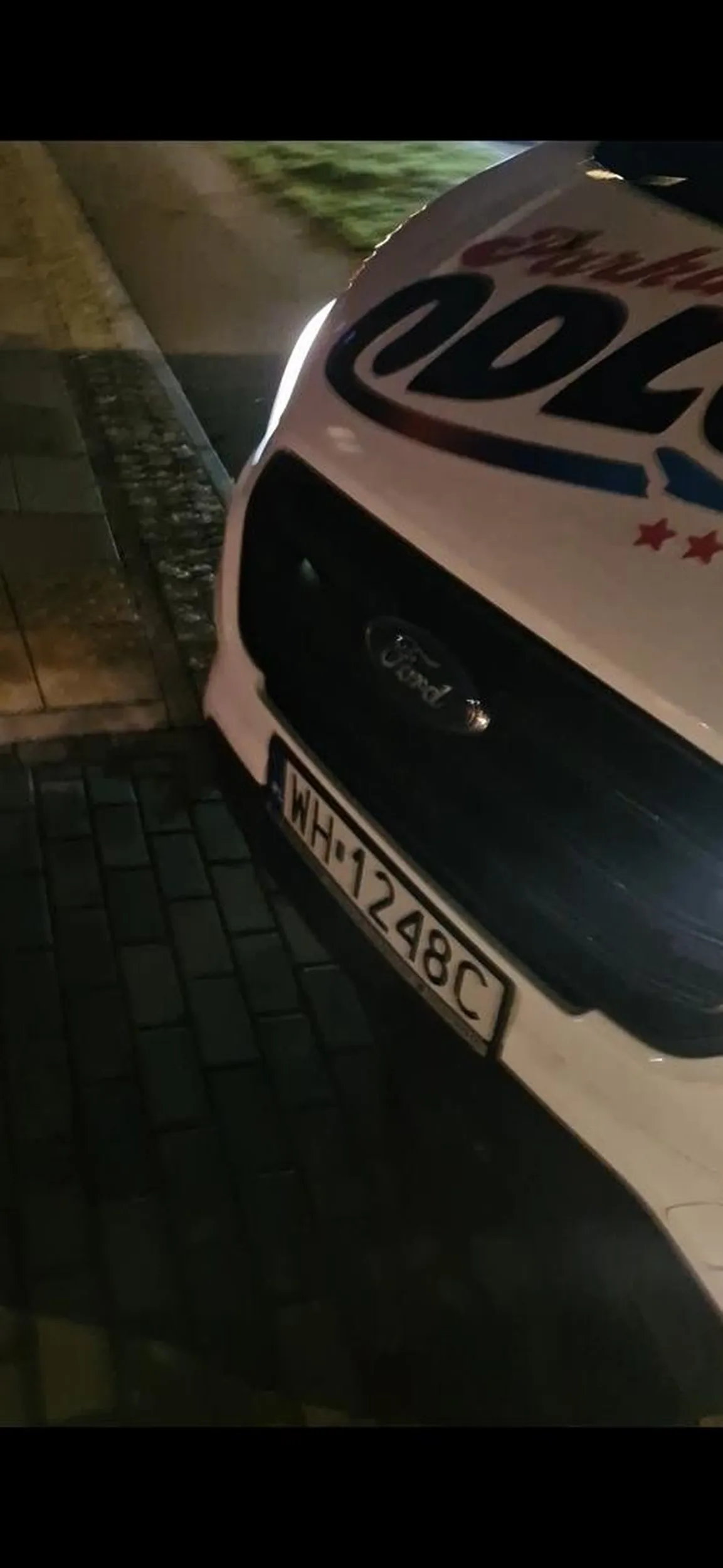 Kmiot parkujący na DDR