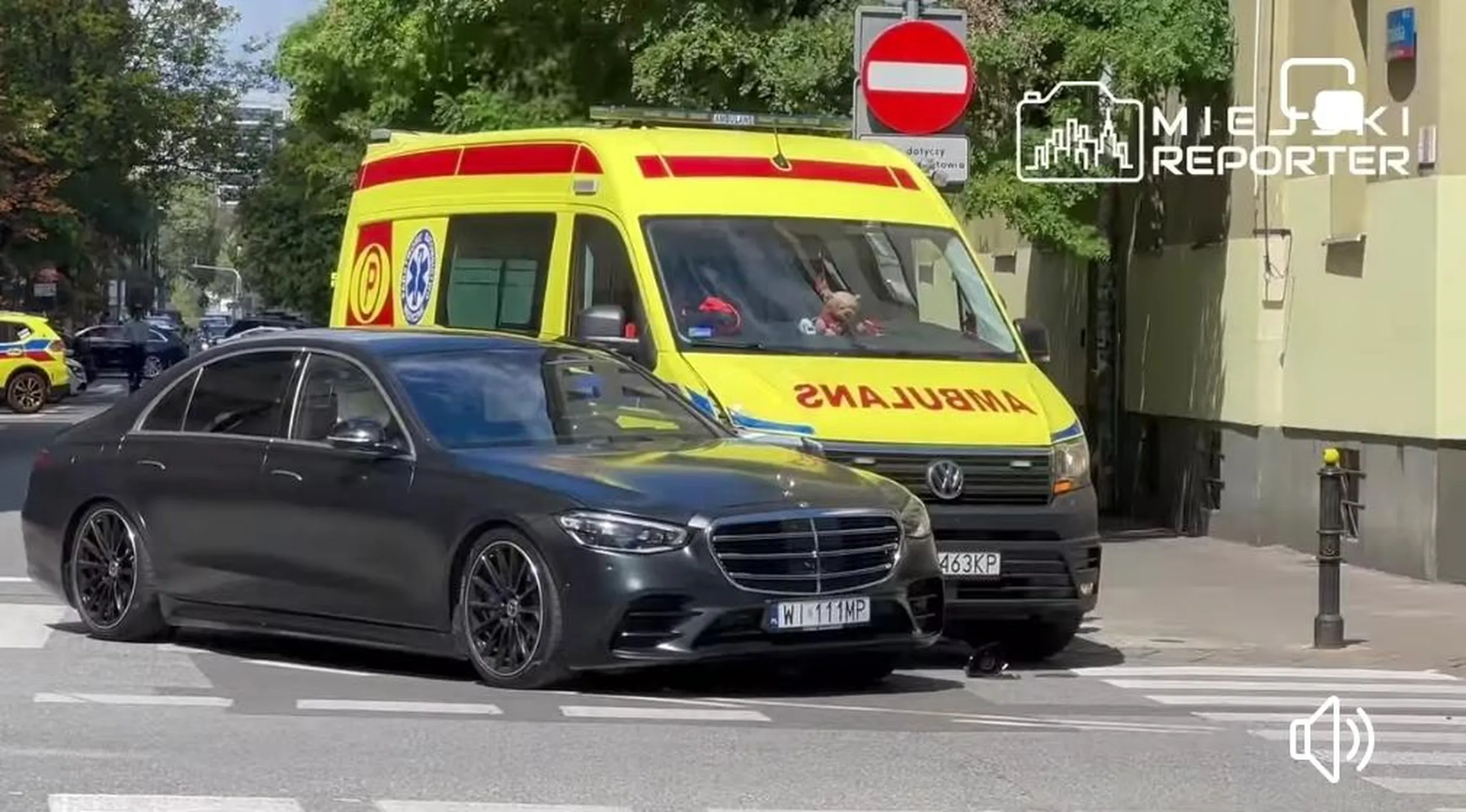 Zajechane drogi karetce.. Szybciej szybciej na cwaniaka.