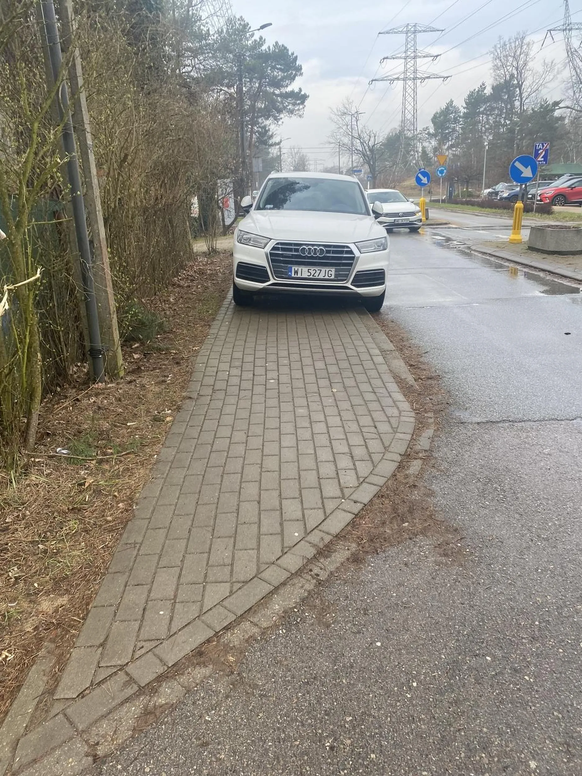 Naucz sie parkować miernoto Jak ma pieszy przejść ?