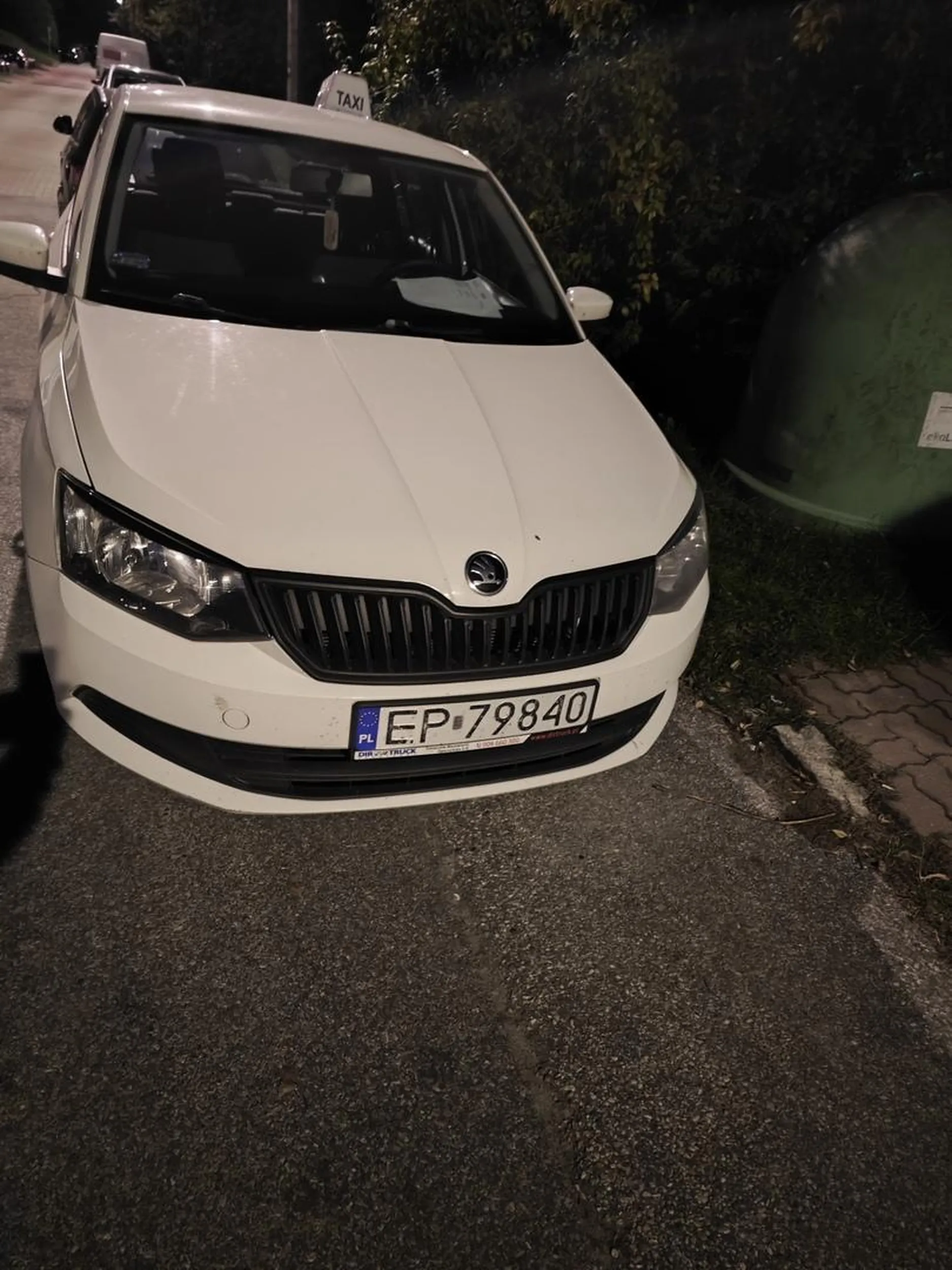 Porzucony samochód Lublin