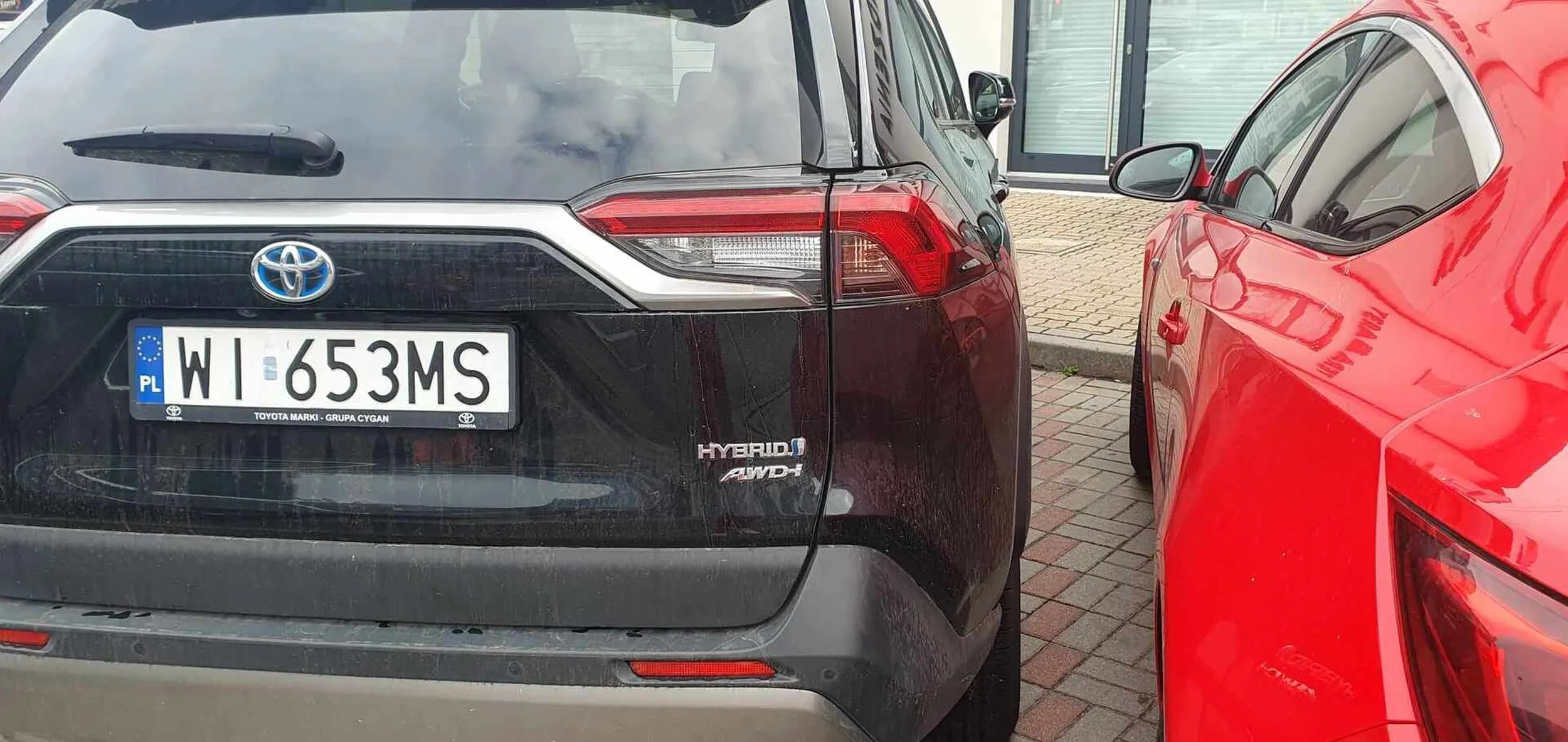 Kierowca nie umie parkować