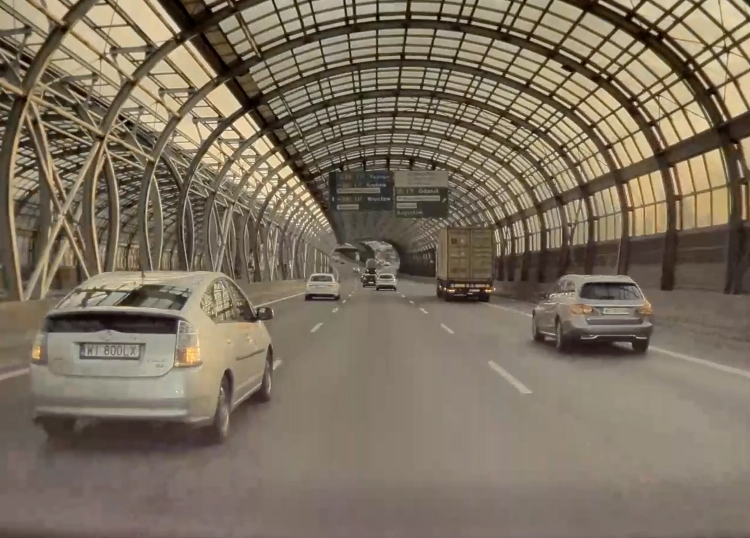 Z lewego na pas do skrętu w prawo bez kierunku przez 3 pasy to żeś chłopie się popisał