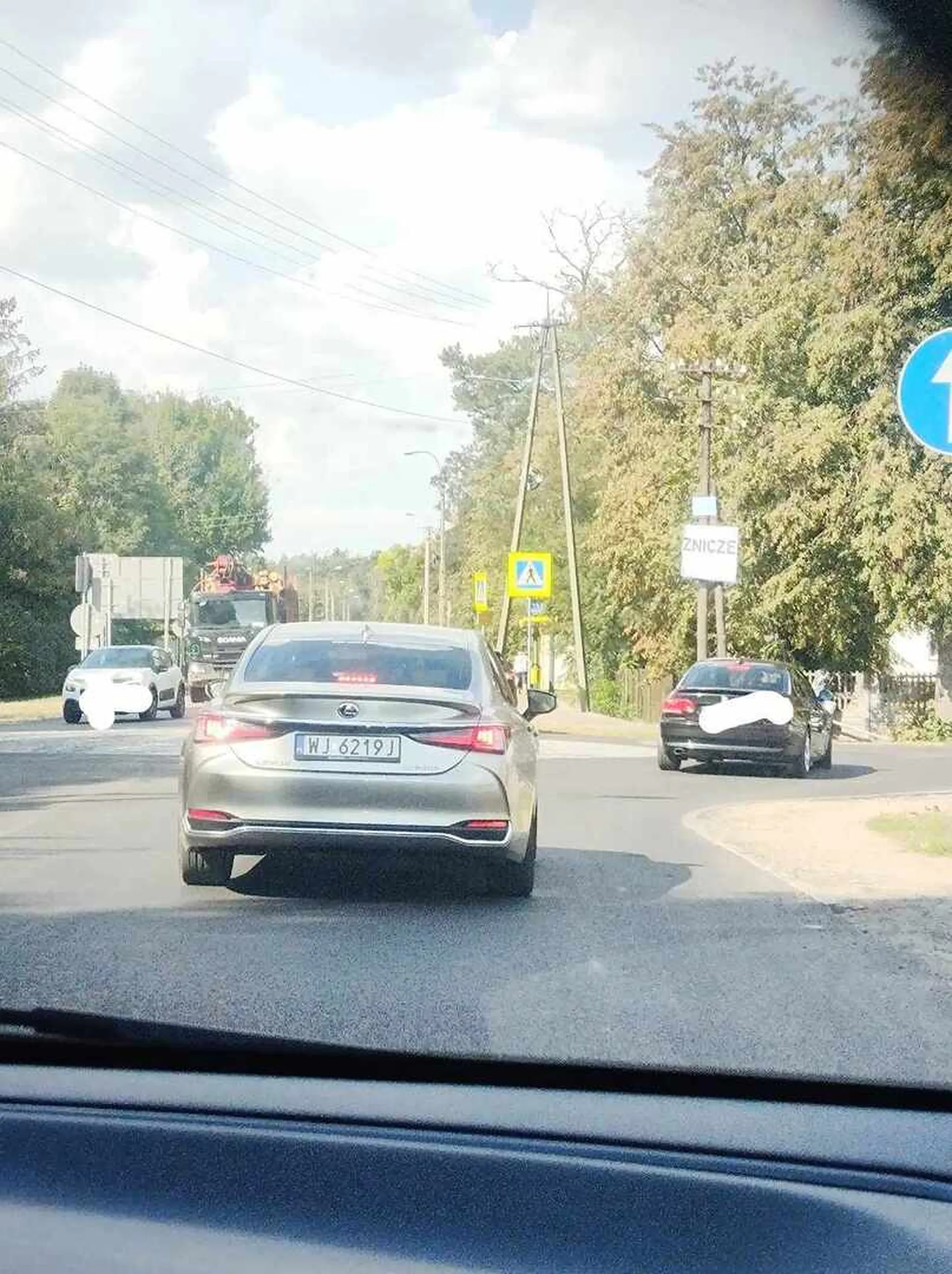 Wymusił pierwszeństwo 2 razy w ciągu 5 minut