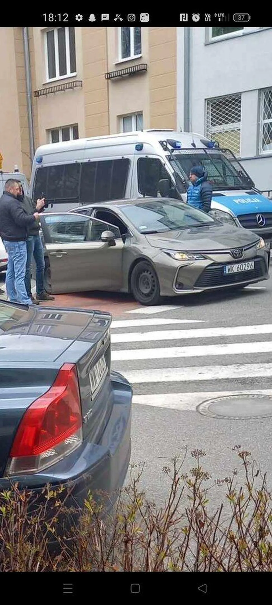 Prowokatorzy którzy wmieszani w tłum strajku rolników 6.03.2024