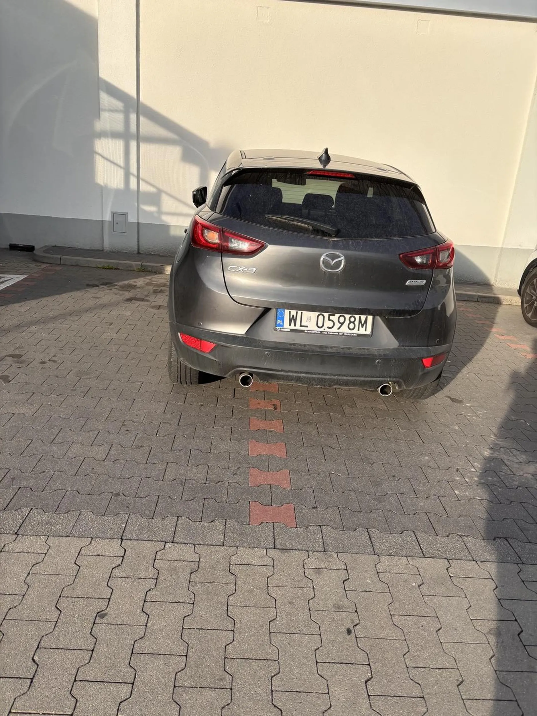 Człowieku, nie żyjesz sam na tym świecie. Naucz się normalnie parkować.