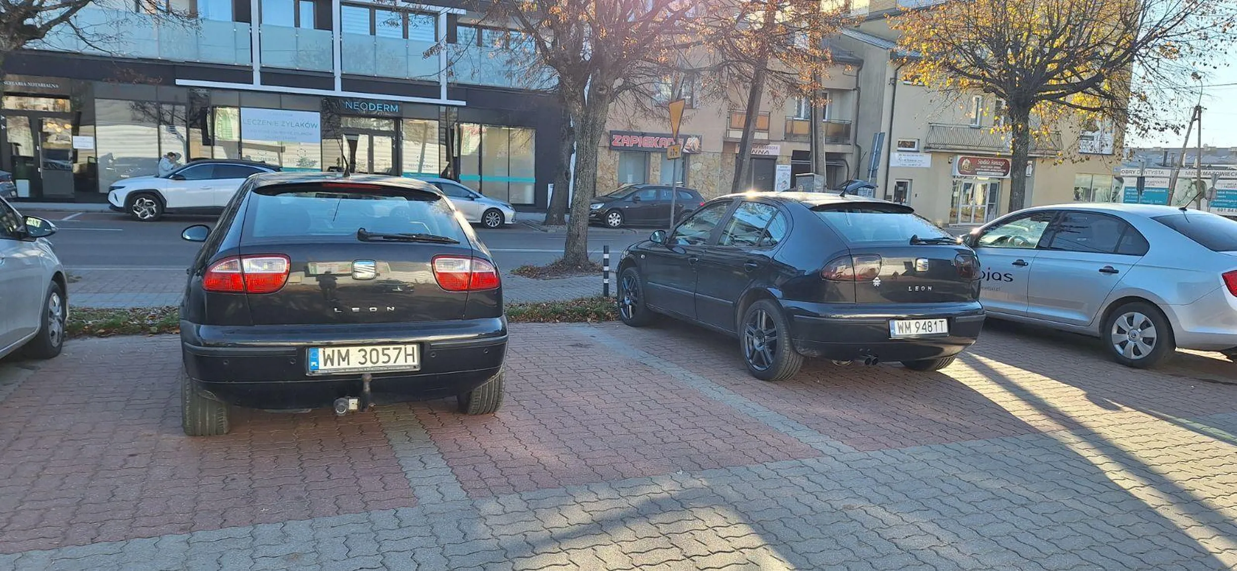 Ziomek nie umie parkować ale jeździ seatem Leonem to szanuje