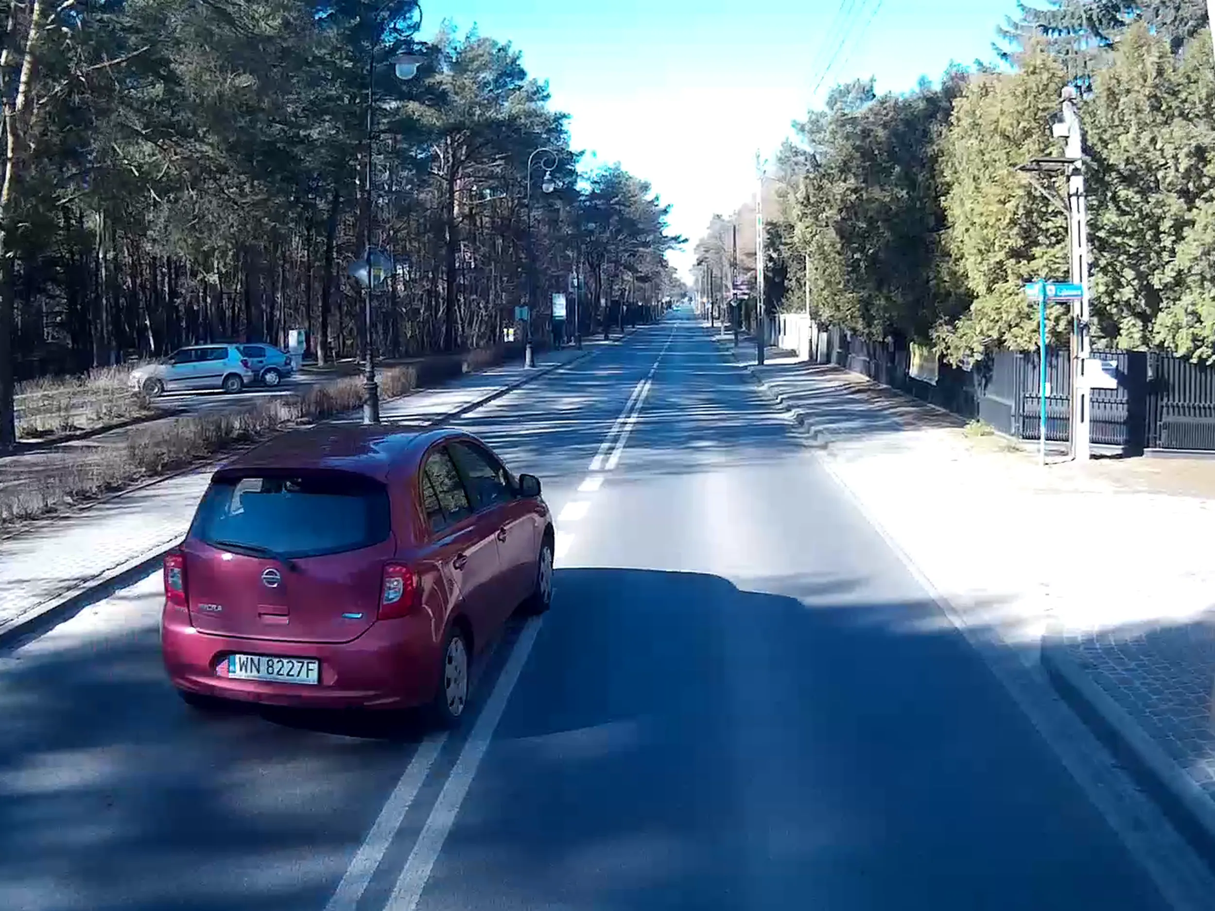 Podwójna ciągła... skrzyżowanie... co tam