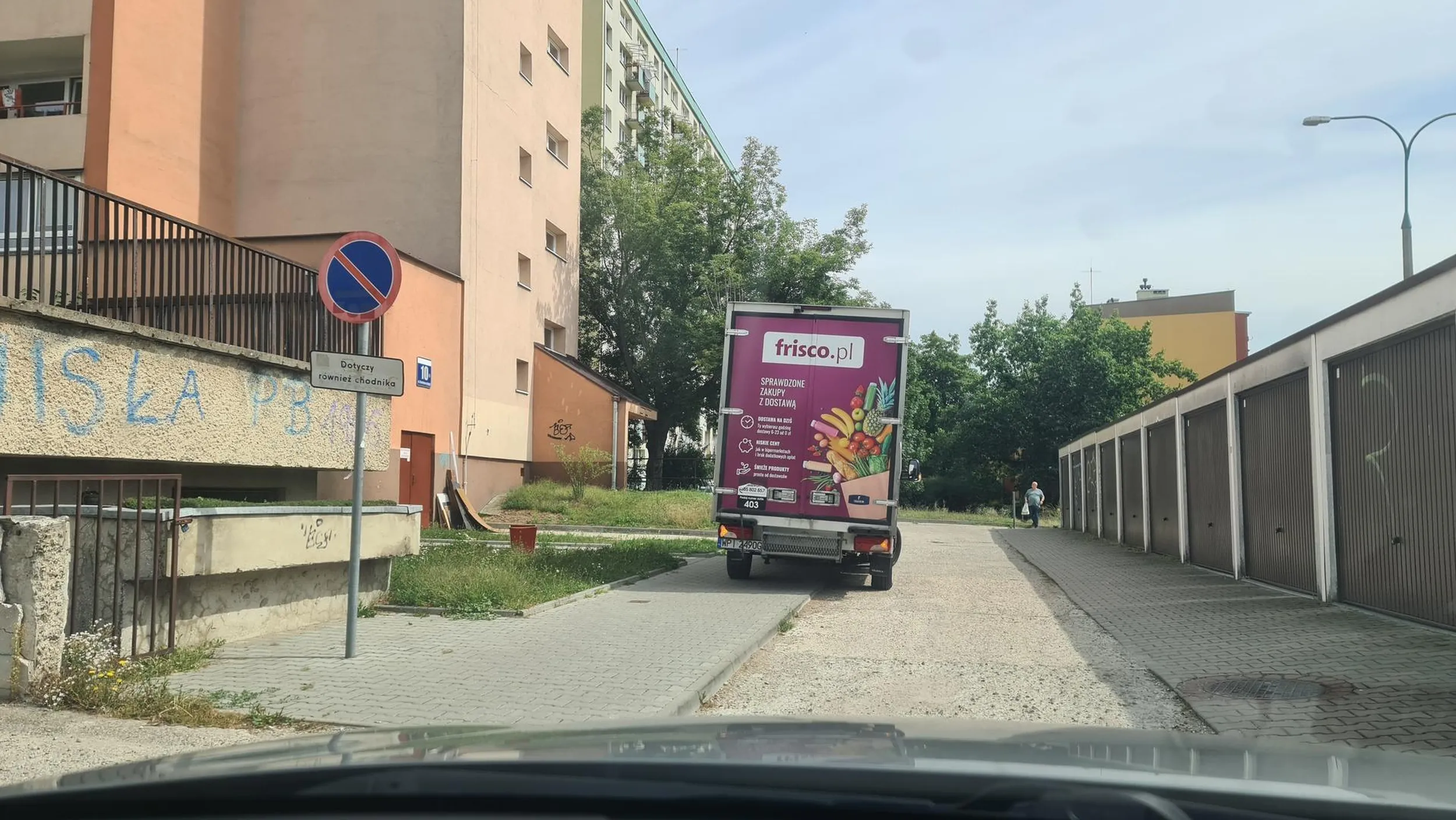 Mało że zakaz to dodatkowo za duży tonaż