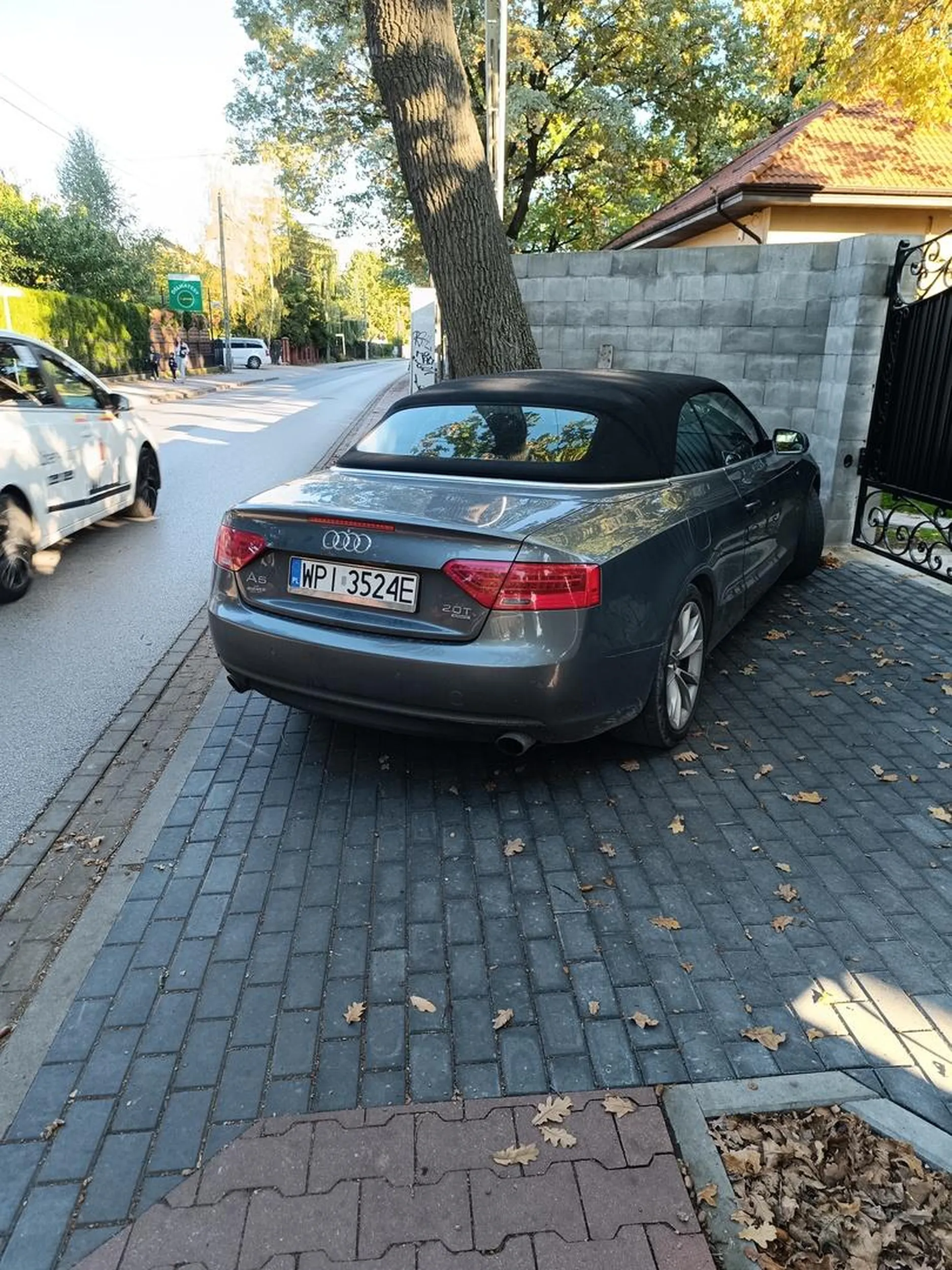 Gratuluję umiejętności parkowania