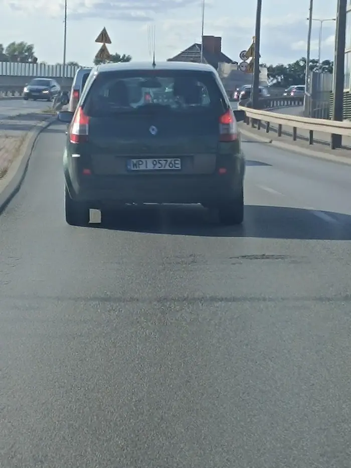 Droga Pani, jeśli zapala się zielone światło, to się rusza dynamicznie, a nie stoi i czeka, aż zapali się kolejne czerwone. Po użyciu klaksonu, abyś ruszyła te pretensje wymachiwania rękoma były nie potrzebne, środkowy palec nie na miejscu - stąd Pani tutaj :) gorące pozdrowienia ze Skierniewic. Na przyszłość palec wsadź sobie w majtki.