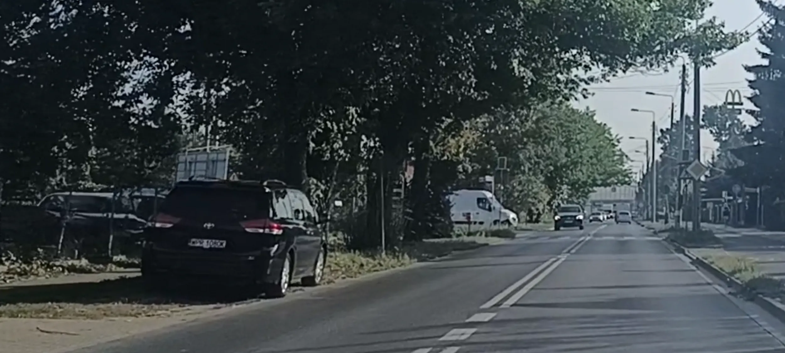 Jemu parkować na trawie wolno bo to pewnie wyborca POLICJI OBYWATELSKIEJ.