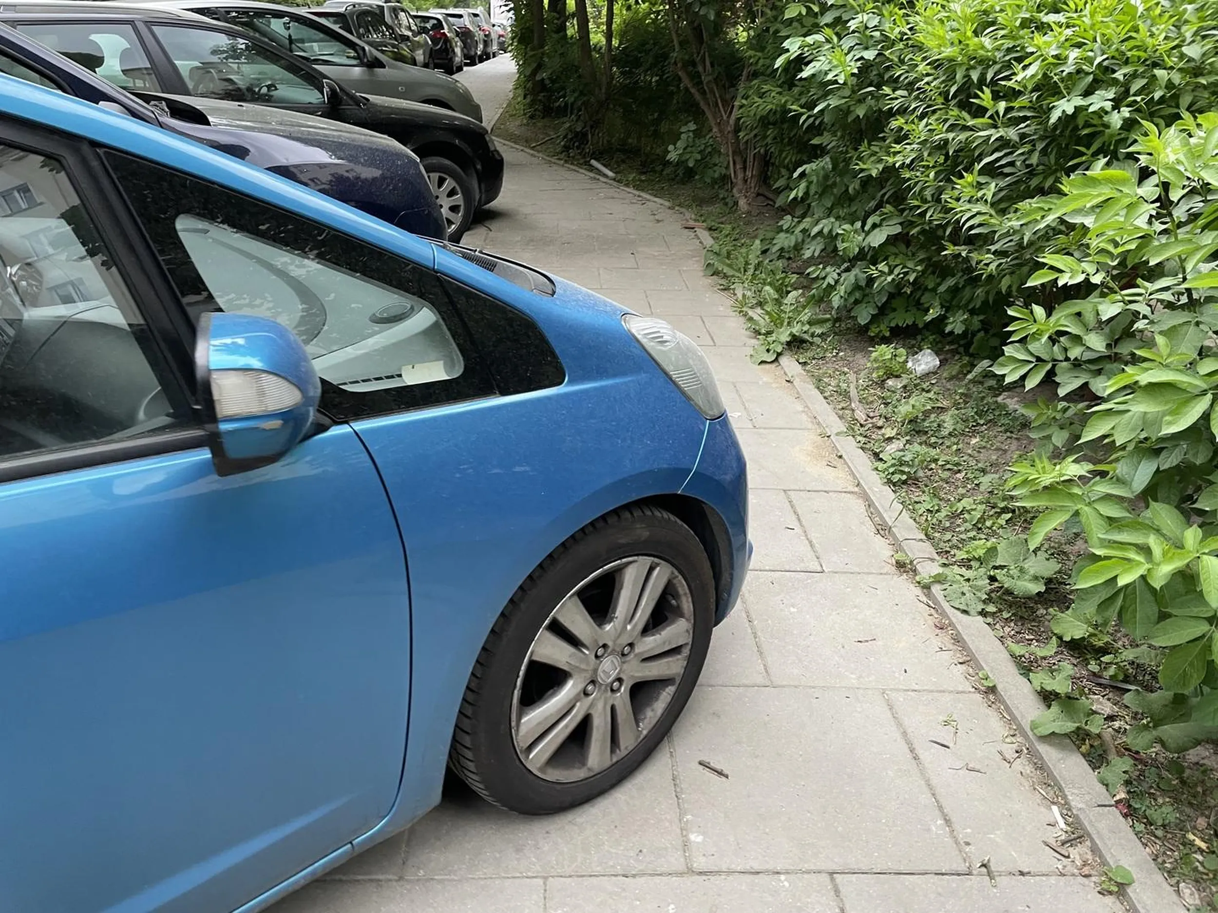 On parkuje więc ty nie przejdziesz