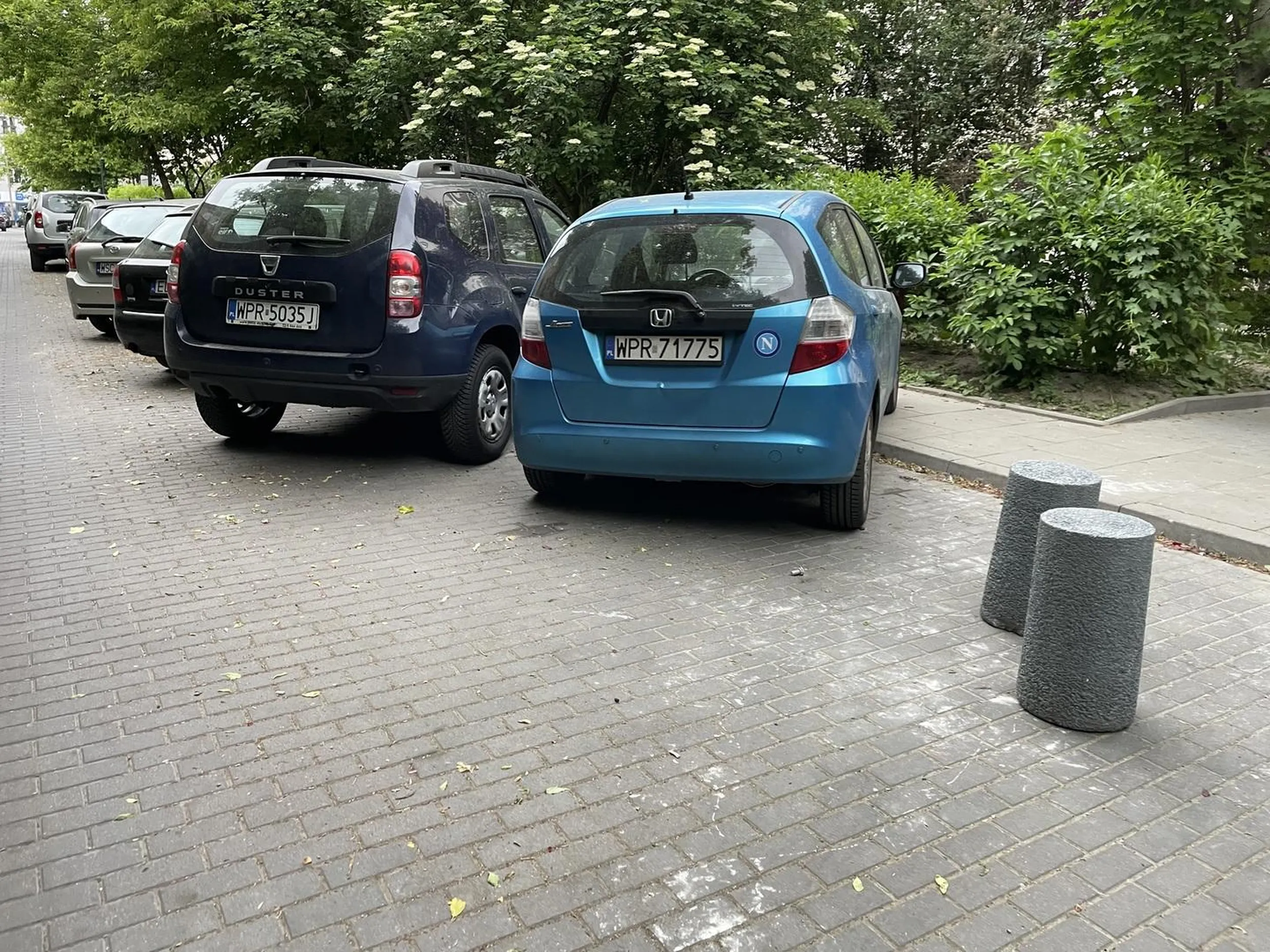 On parkuje więc ty nie przejdziesz