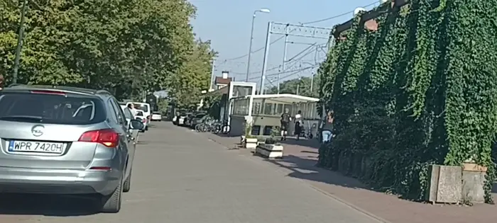 Ujek parkuje na chodniku i na zakazie zatrzymywania się i postoju