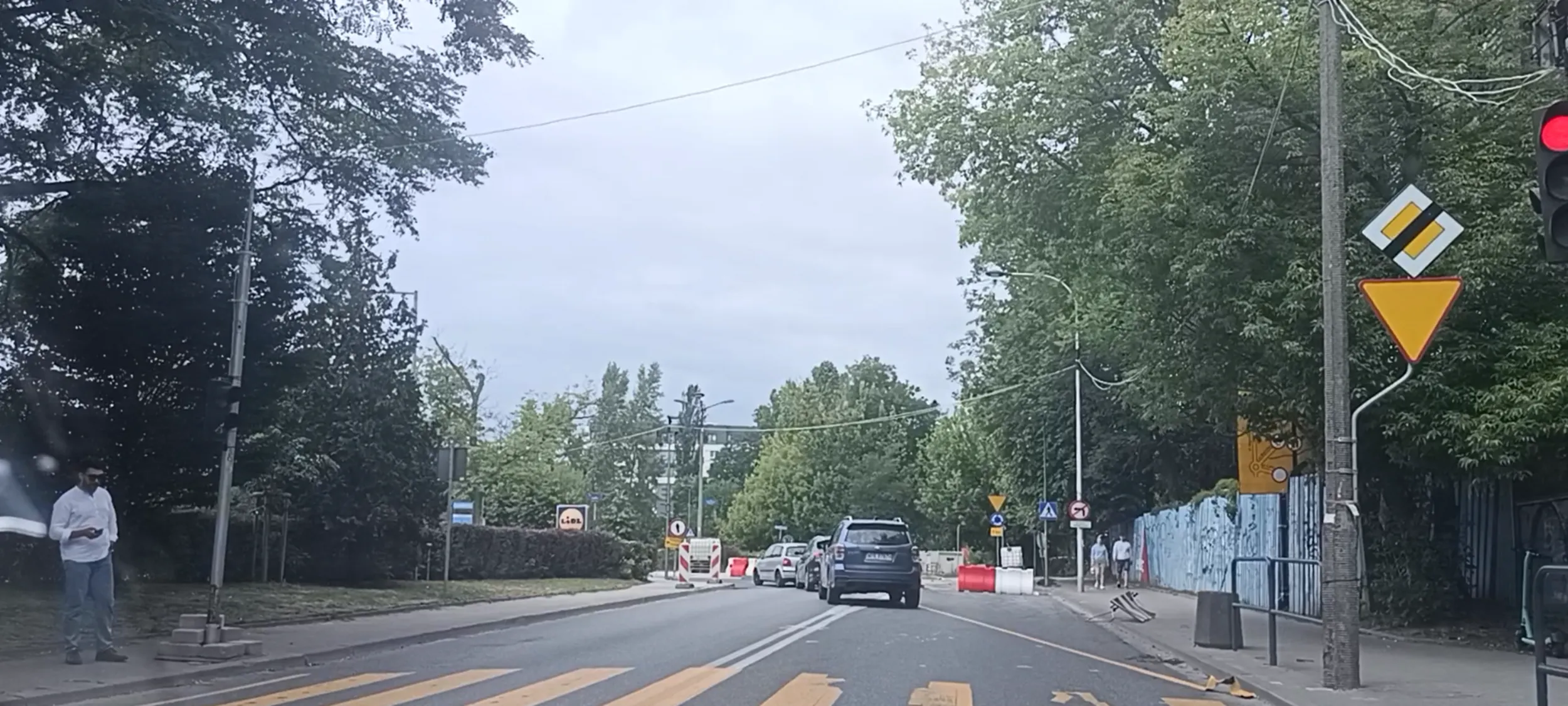 Ma w d...e czerwone światło