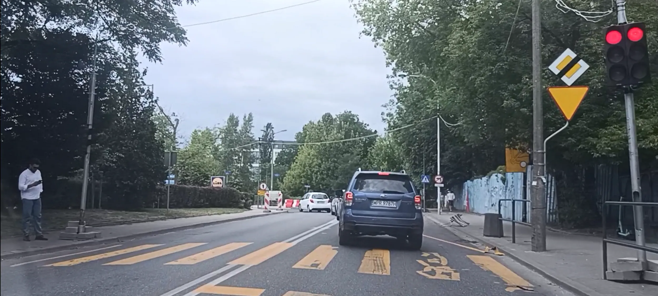 Ma w d...e czerwone światło