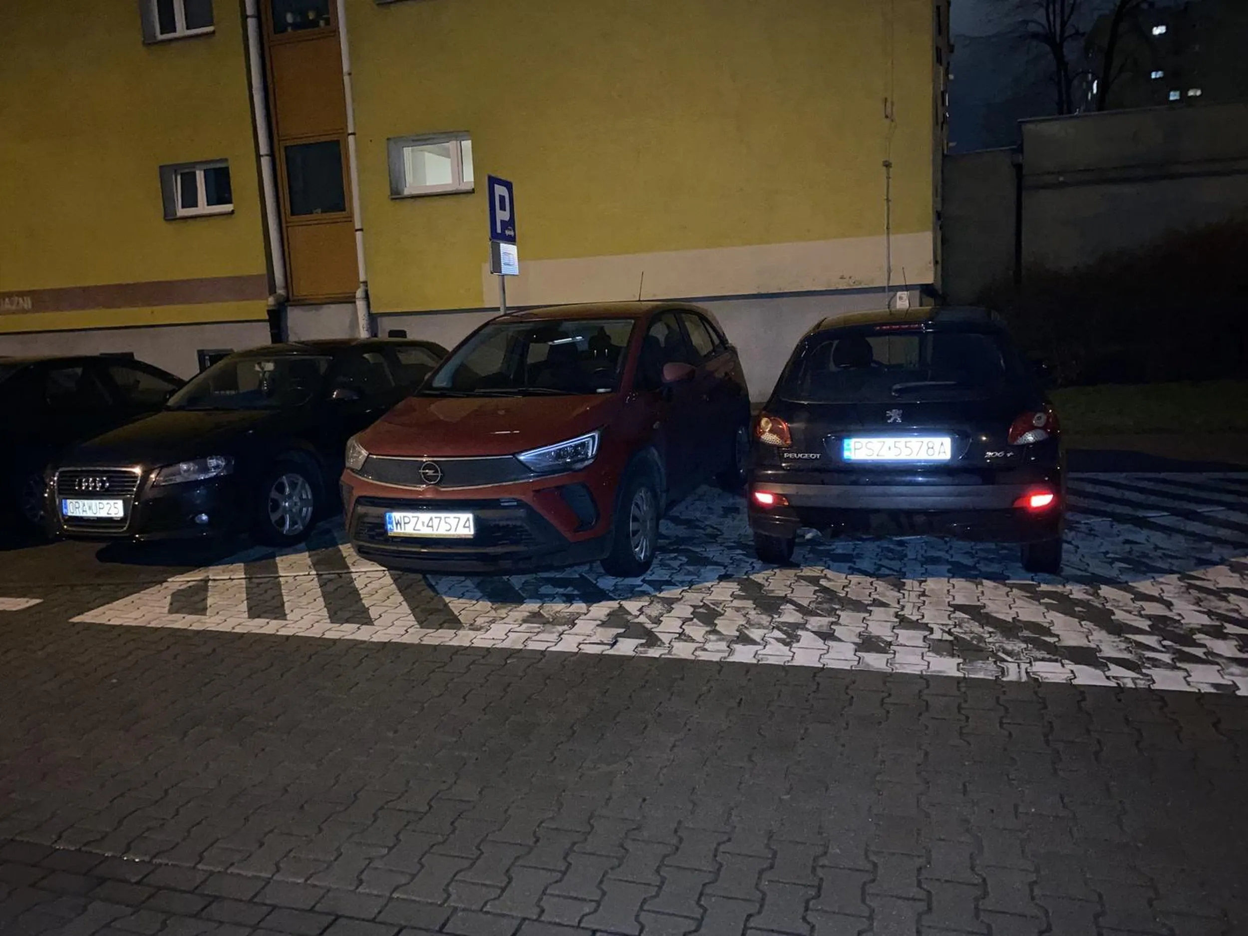 Ameba życiowa której ciężko 2 minuty dłużej szukać miejsca parkingowego tylko wiecznie staje na liniach.