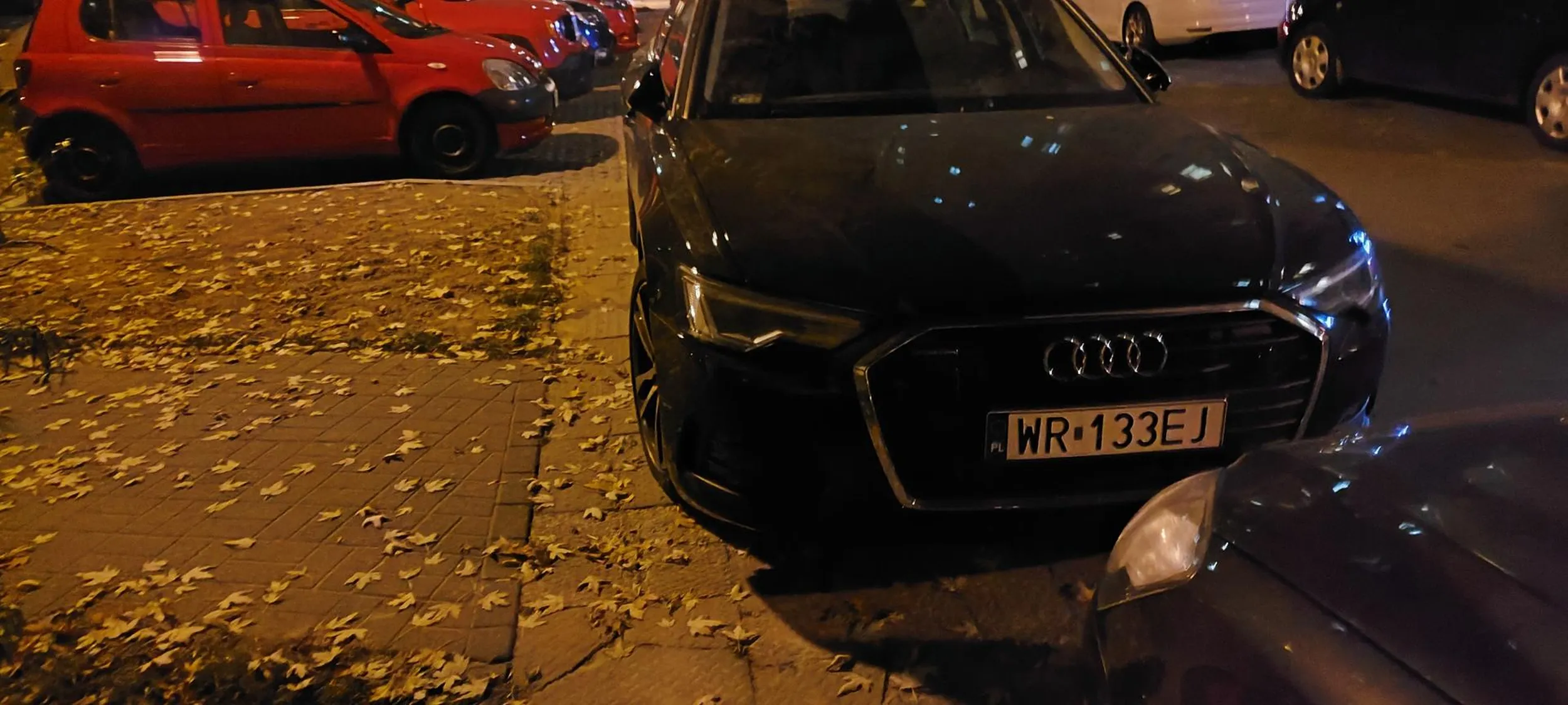 Jak to mówią 4 zera z przodu a piąte za kierownicą... i blokowanie chodnika.