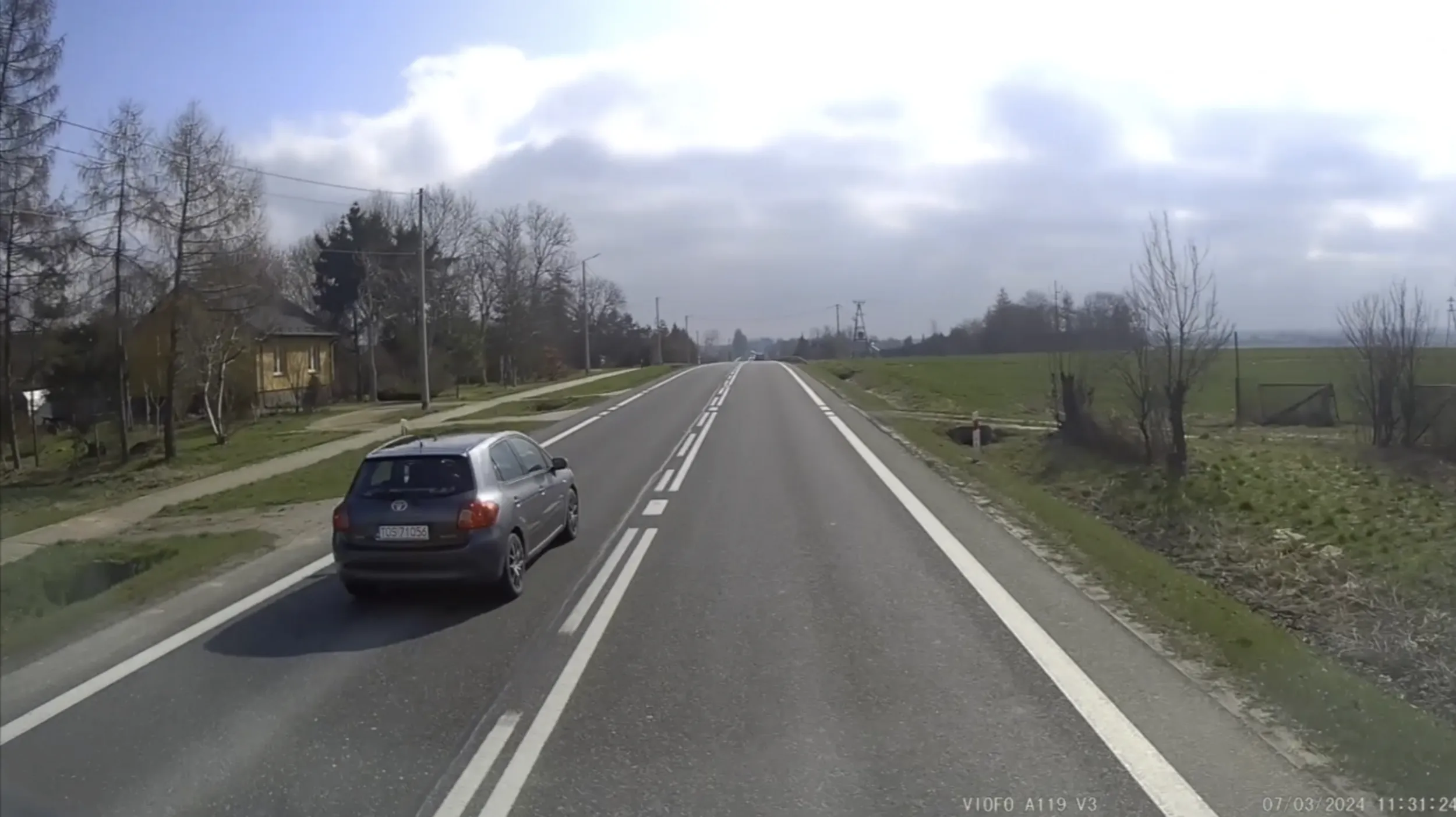 skrzyżowanie + wyprzedzanie gratuluje panienko