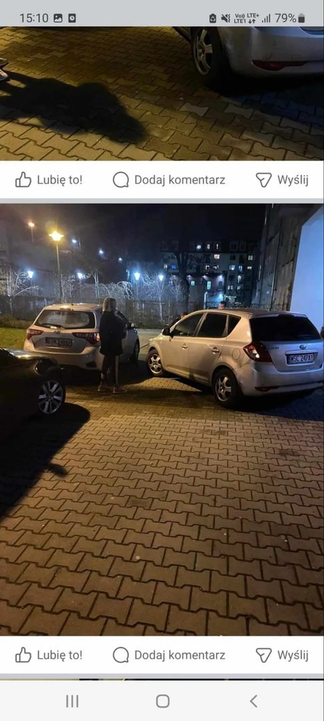 Piszę jako właścicielka uszkodzonego samochodu, właściciel tej rejestracji nie zaciągnął ręcznego a auto stoczyło się wgniatając przednie drzwi, mieszkańcy osiedla przepchali auto na swoje miejsce i podparli koła, po całym zdarzeniu właściciel nie postanowił się ze mną skontaktować i po prostu odjechał mimo pozostawionej wiadomości o całym zdarzeniu.