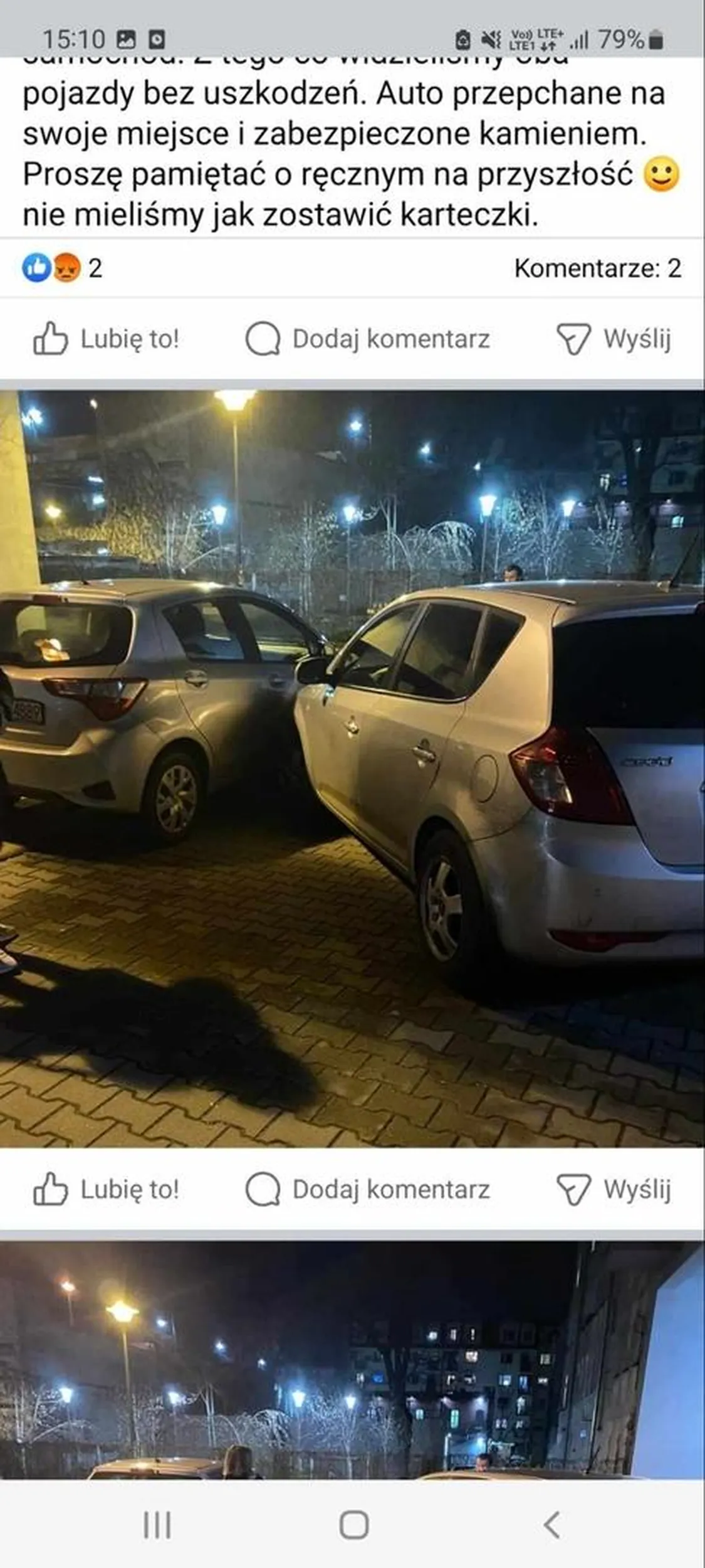 Piszę jako właścicielka uszkodzonego samochodu, właściciel tej rejestracji nie zaciągnął ręcznego a auto stoczyło się wgniatając przednie drzwi, mieszkańcy osiedla przepchali auto na swoje miejsce i podparli koła, po całym zdarzeniu właściciel nie postanowił się ze mną skontaktować i po prostu odjechał mimo pozostawionej wiadomości o całym zdarzeniu.