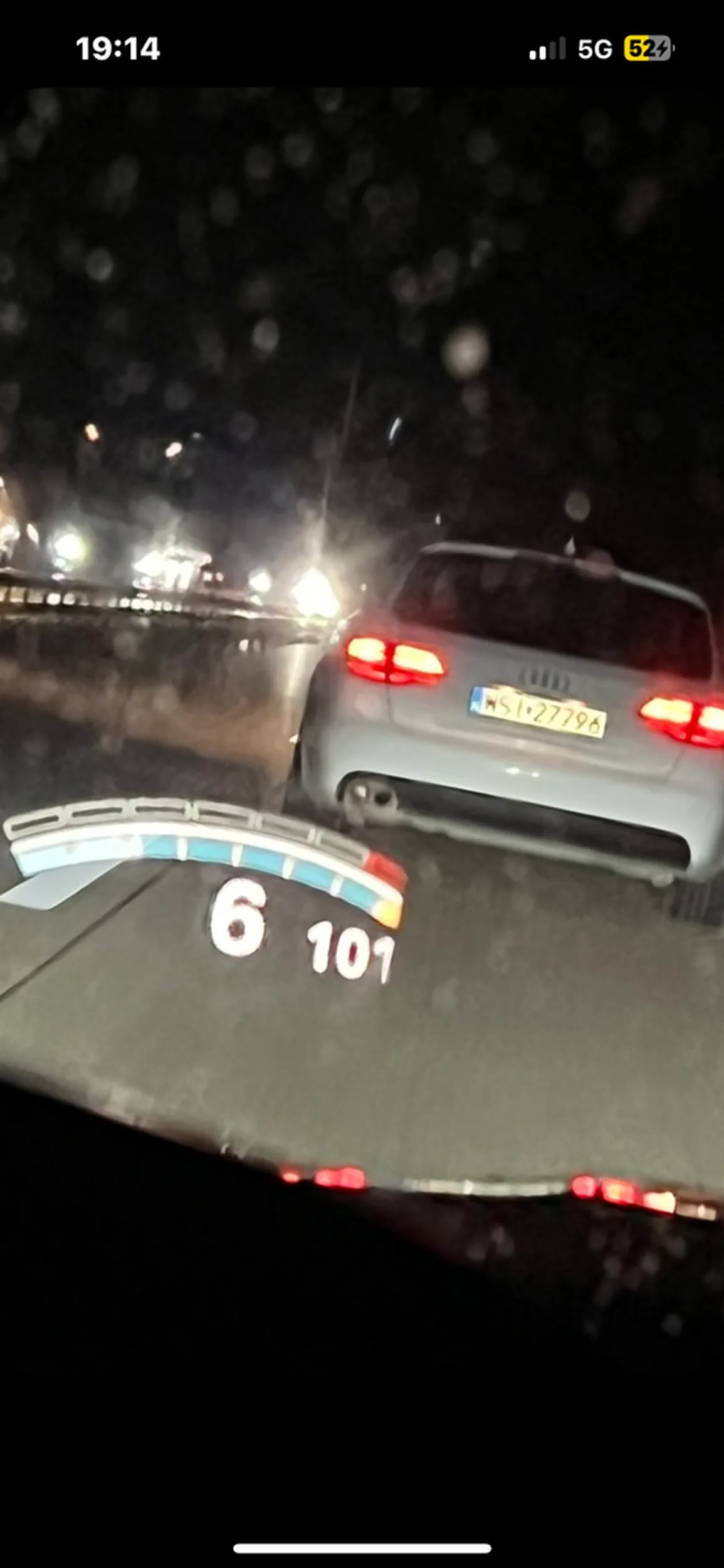 Kierowca się opierdala na niemieckich autostradach.