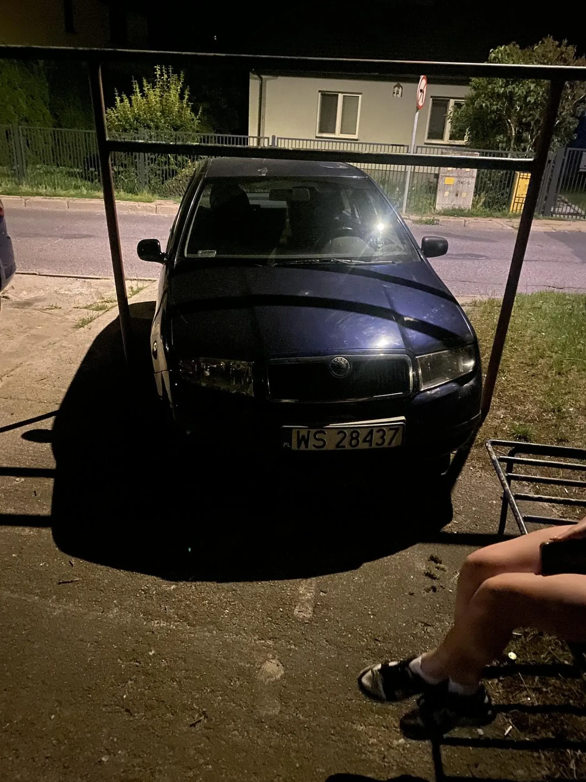 Ziomuś musiał mieć ostre melo i trepa jednocześnie dywan