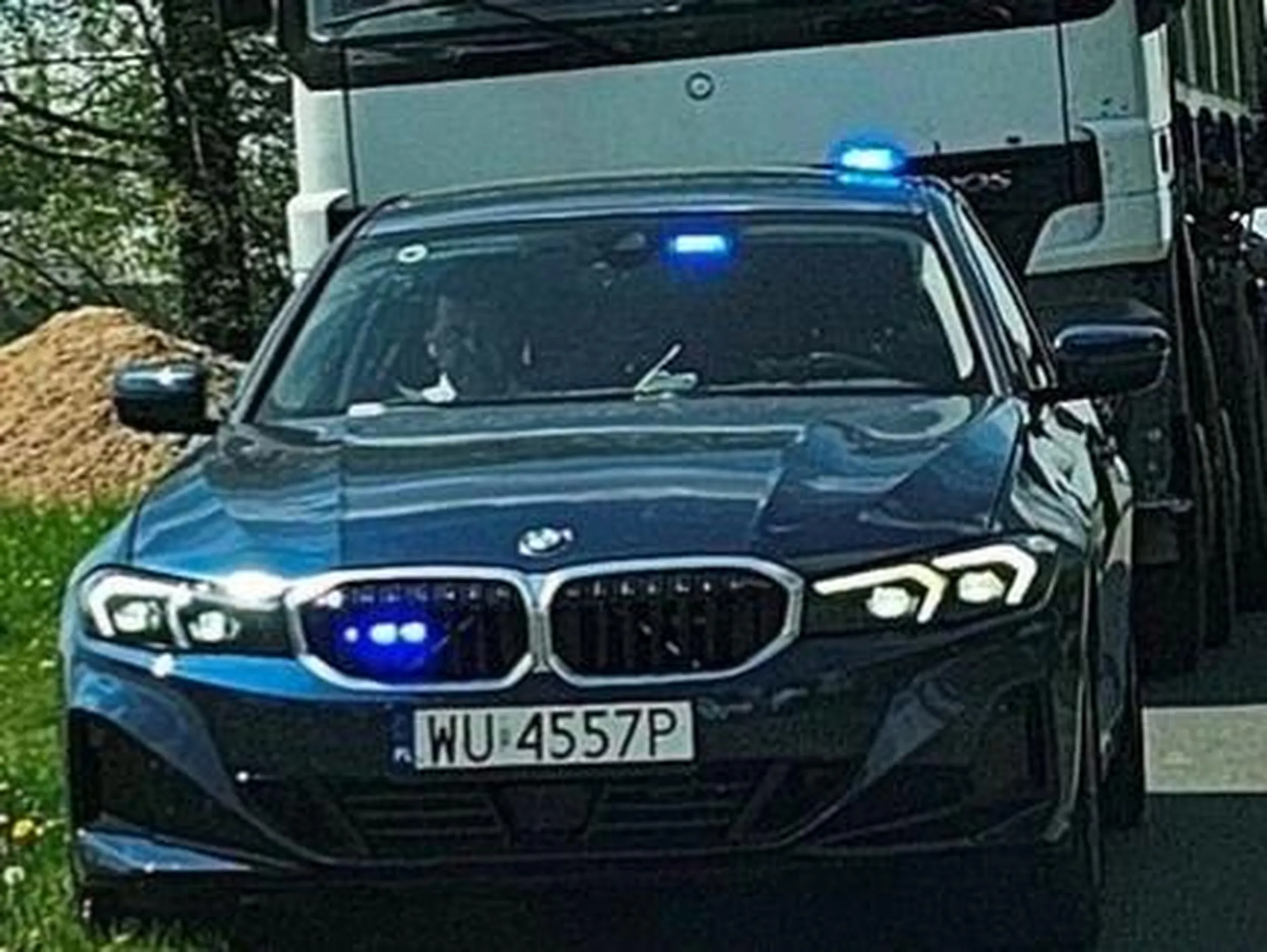 Lubelski Inspektorat Transportu Drogowego. 2 kamery Przód Tył.