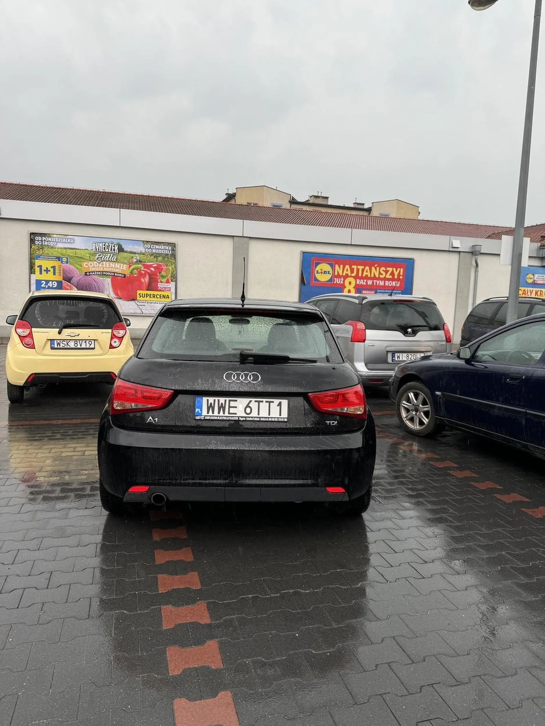 pozdrawiam panią, która cudownie zaparkowała