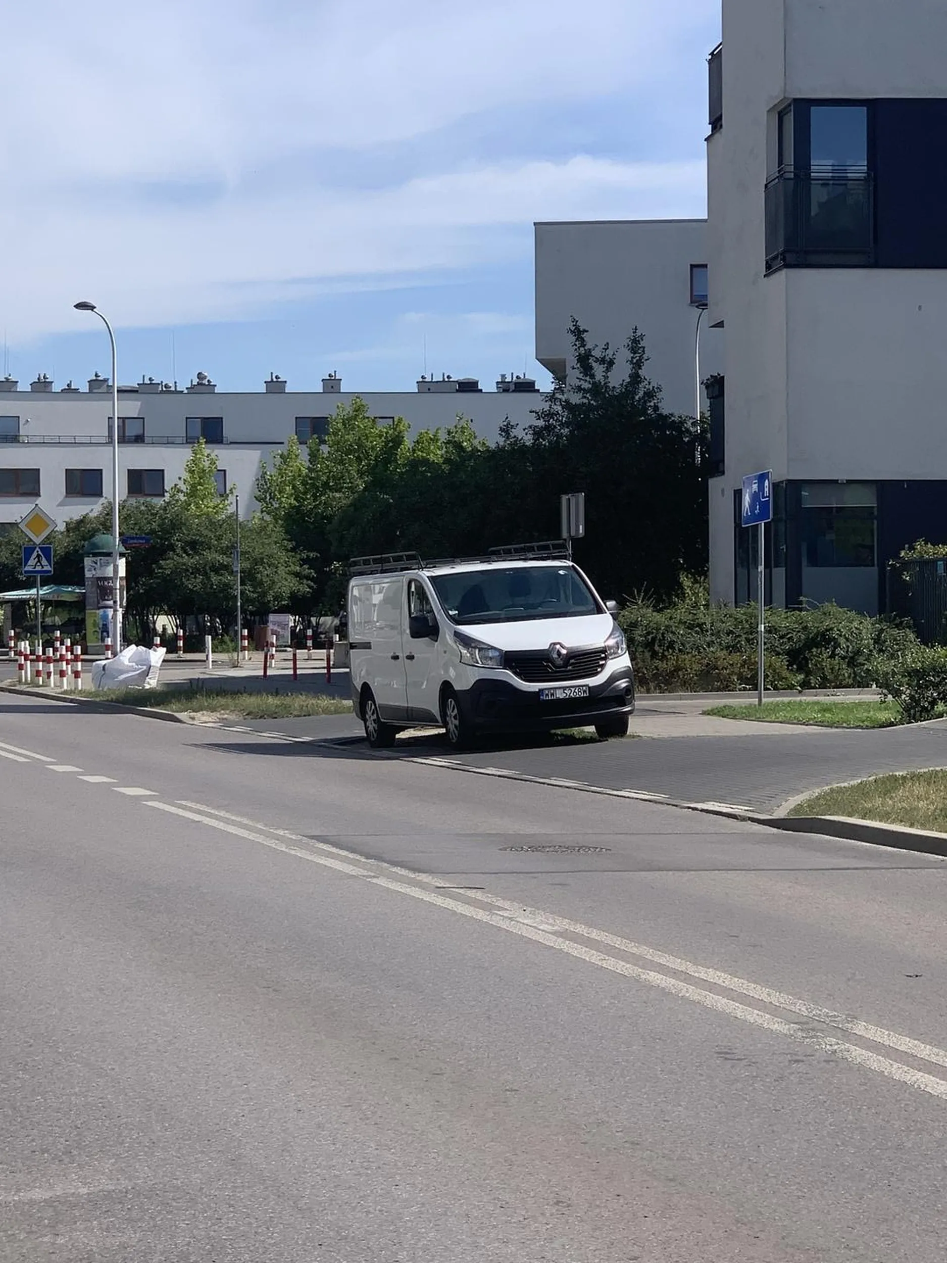 Po co parkujesz na trawniku, skoro obok jest parking? ?