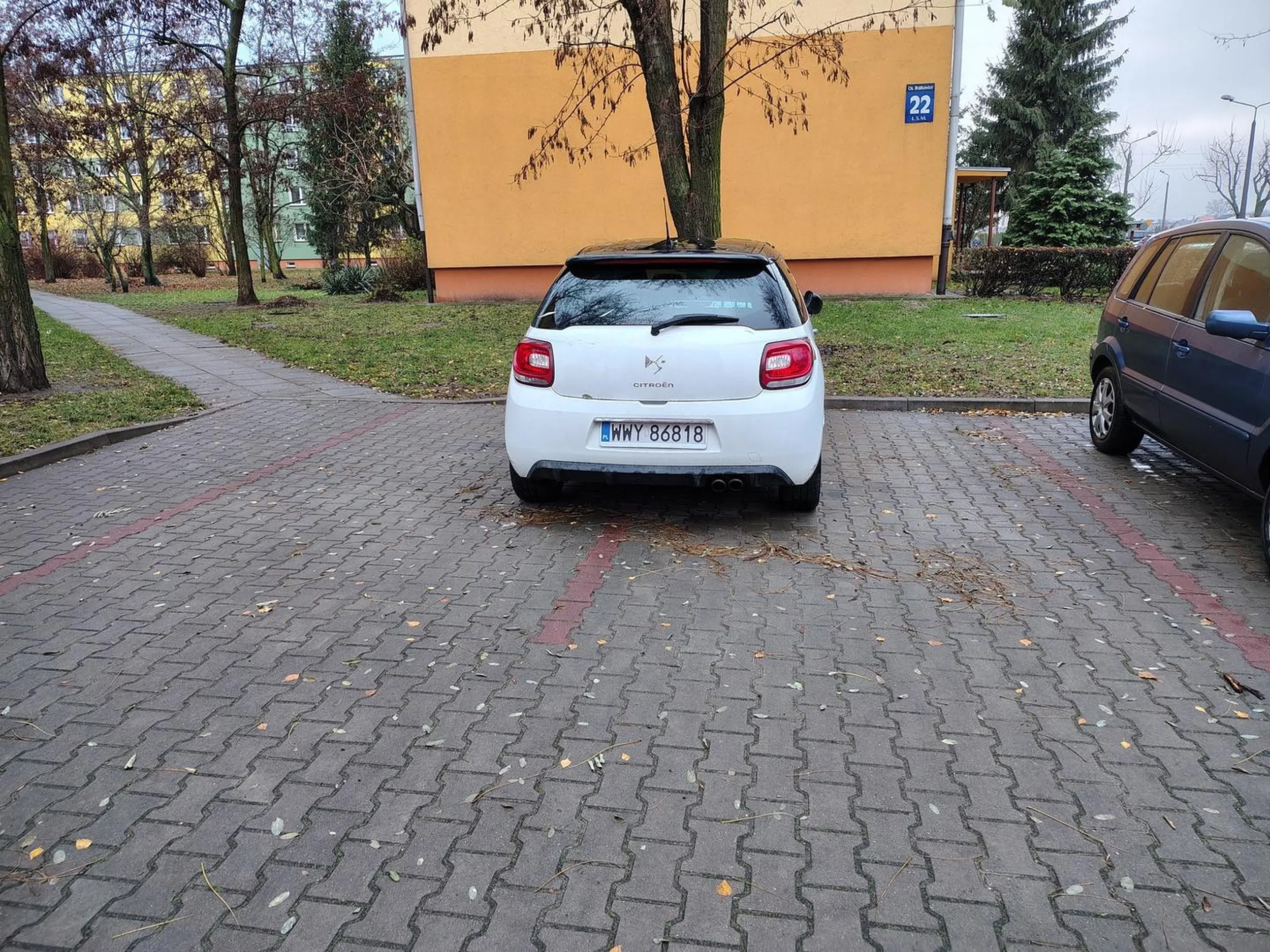 Mistrz parkowania z powiatu Wyszków. Zajęte dwa miejsca parkingowe