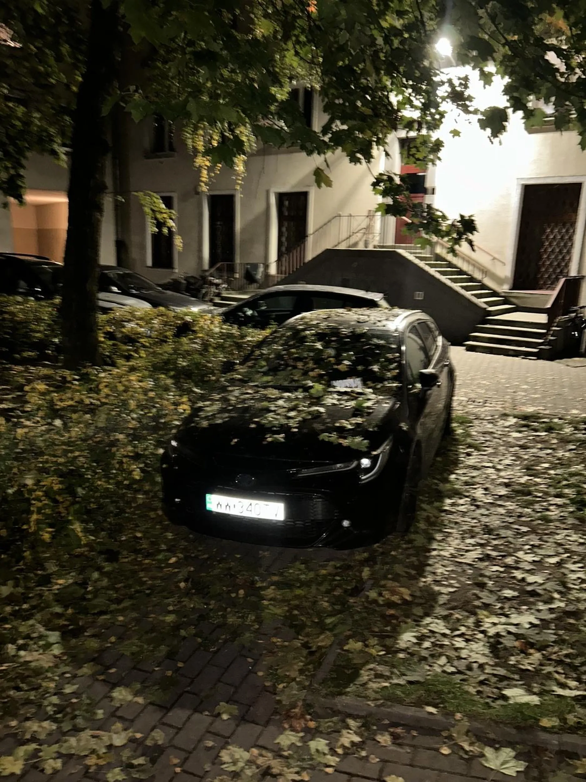 Nie umie parkować i stoi na chodniku