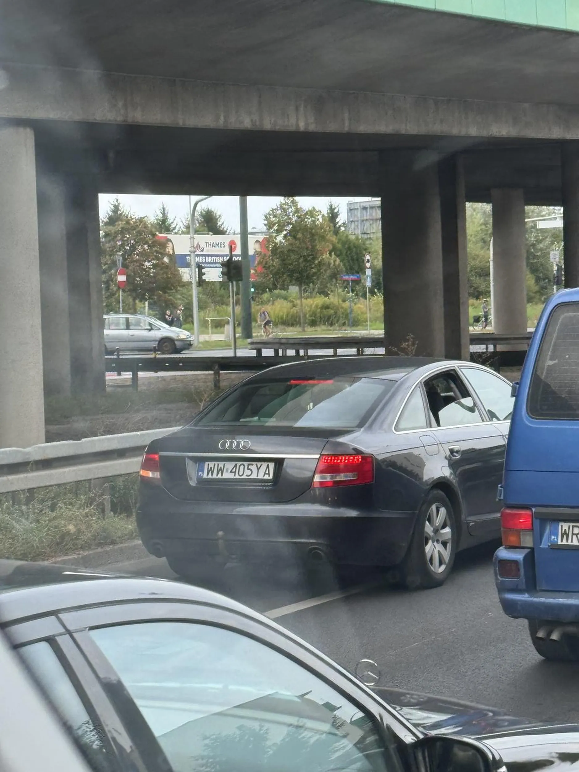 Wiesniara, która tylko potrafi sie komunikować środkowym palcem. Brzydkie i głupie to.
