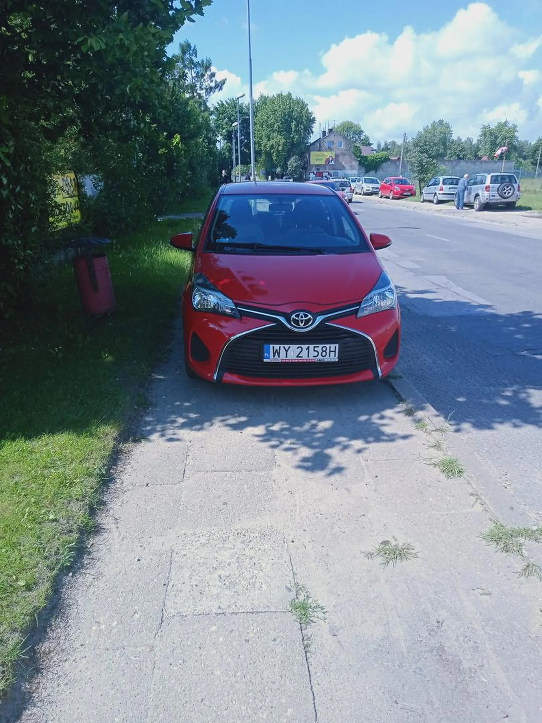 Zaparkowany na przeciw szpitala przy ul.Wolborskiej w Piotrkowie Trybunalskim, Nie pozdrawiam