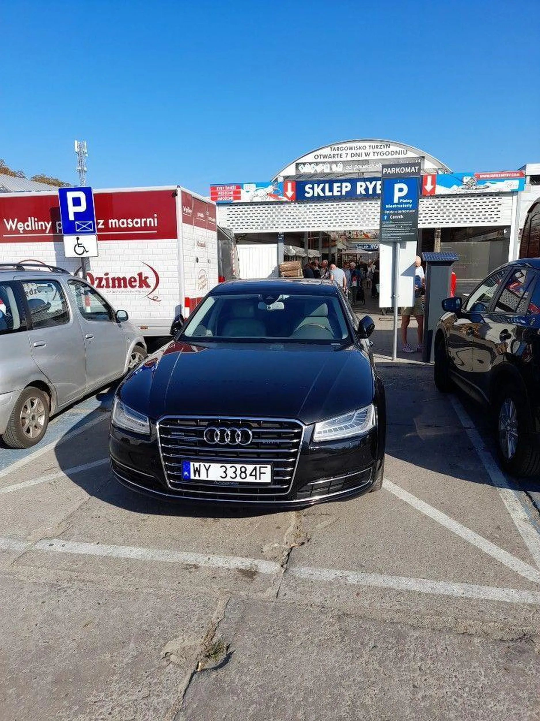 Książę z baśniowej krainy "Jestem cham i w d**** Was mam!!!" Naucz się parkować!