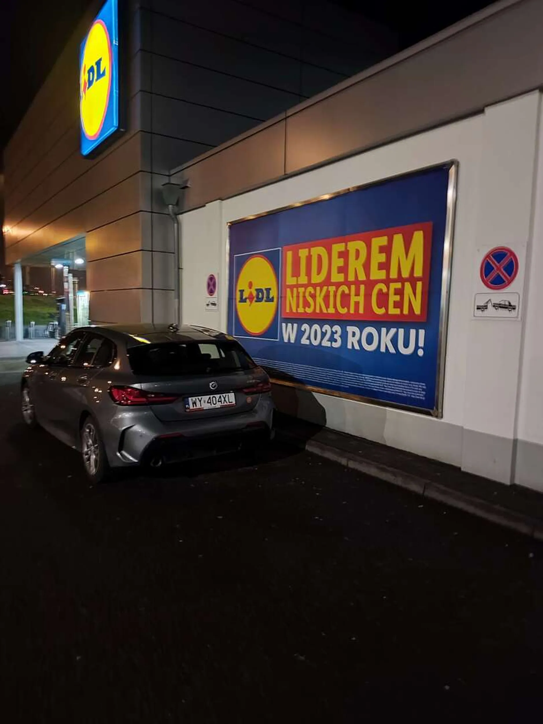 BMW zakaz parkowania nie dotyczy