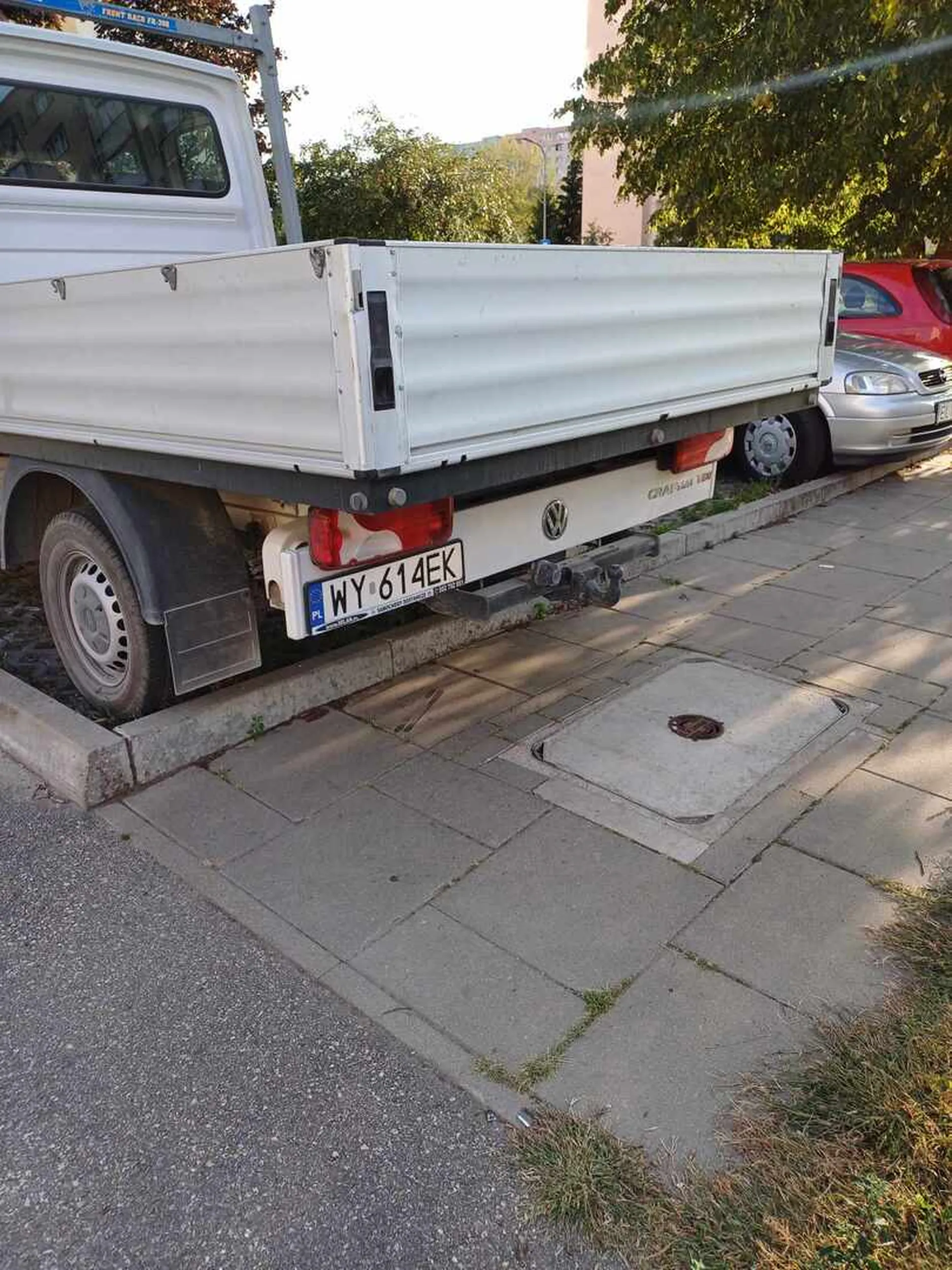 Takie fajne parkowanie.