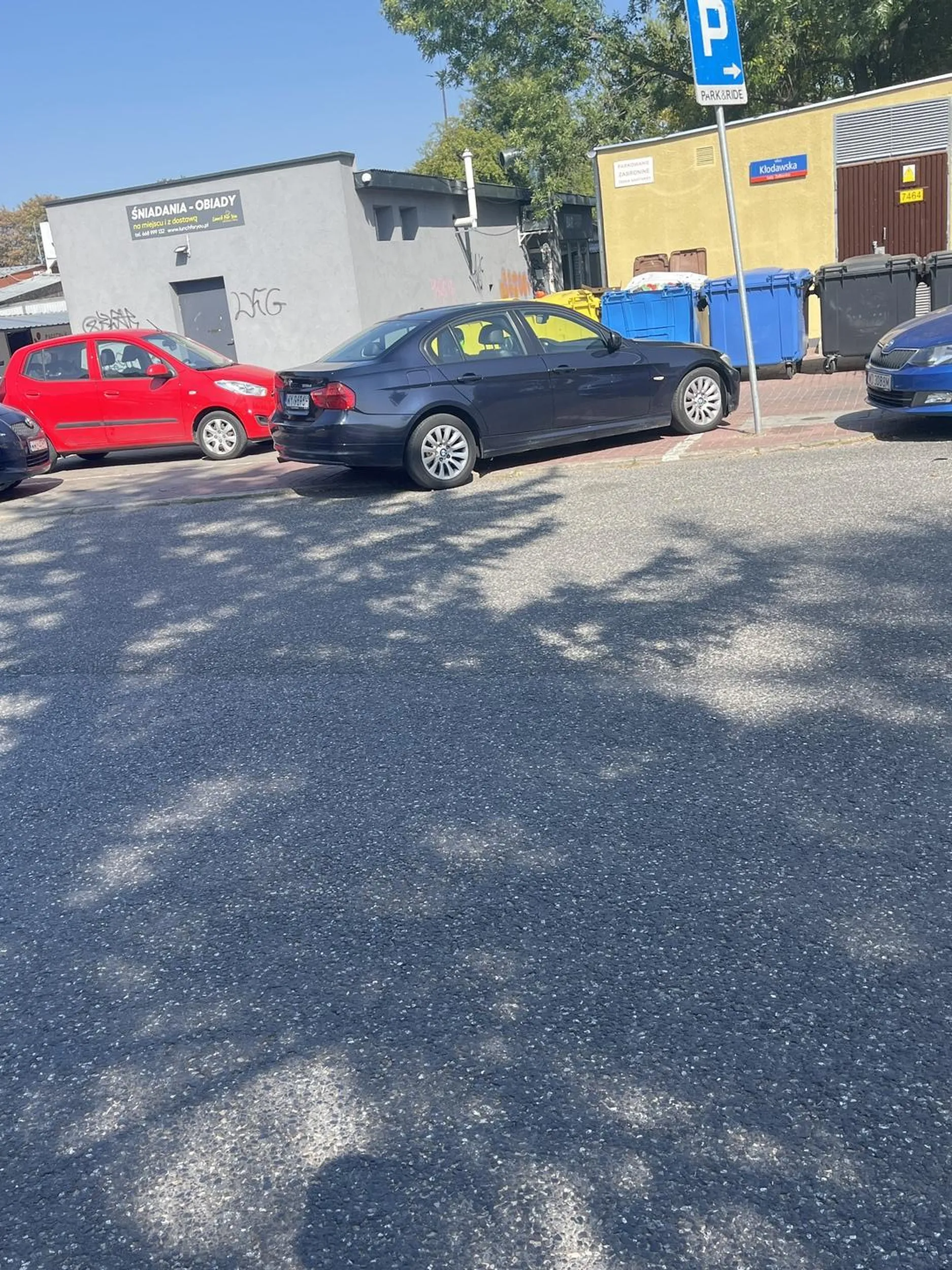 Piękne parkowanie oczywiście Beeemaaa