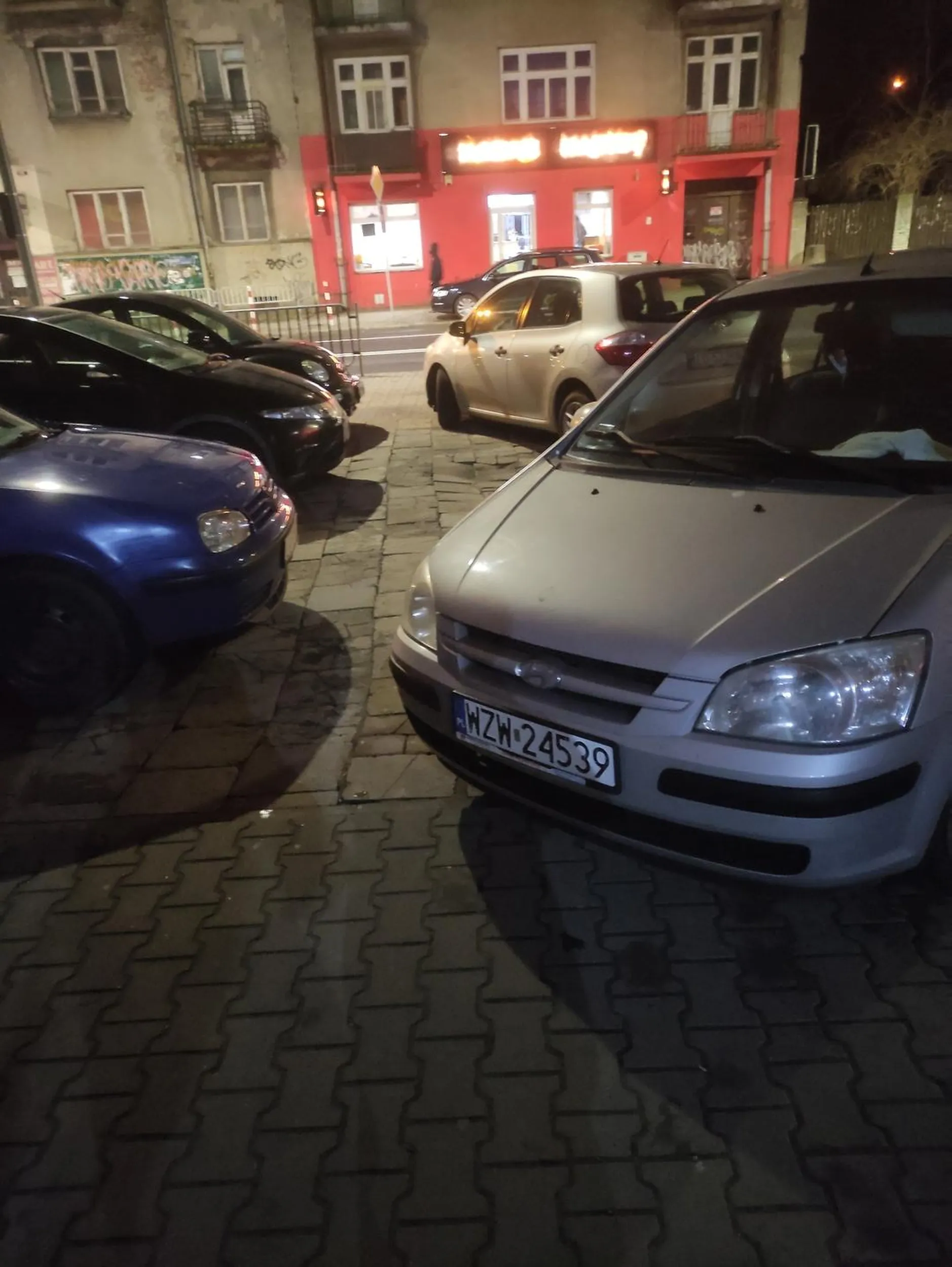 Gościu z ubera zastawił mi auto