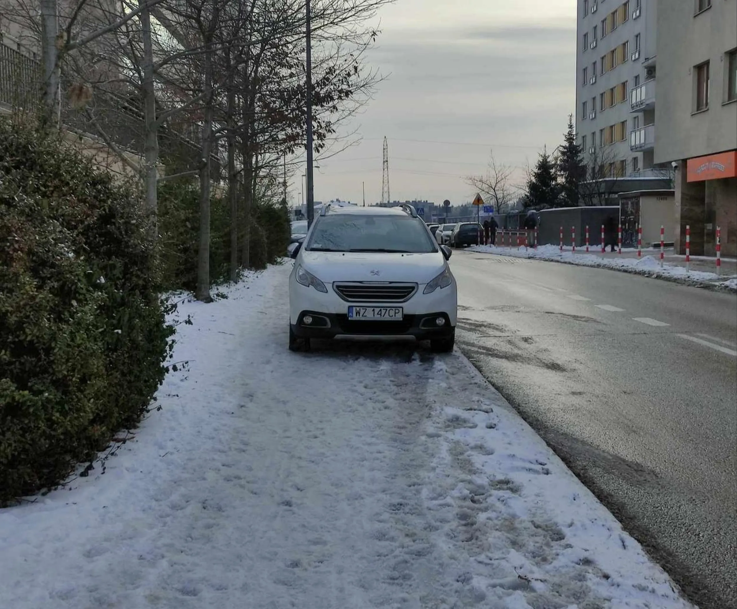 Piękne parkowanie, egoist(k)o.