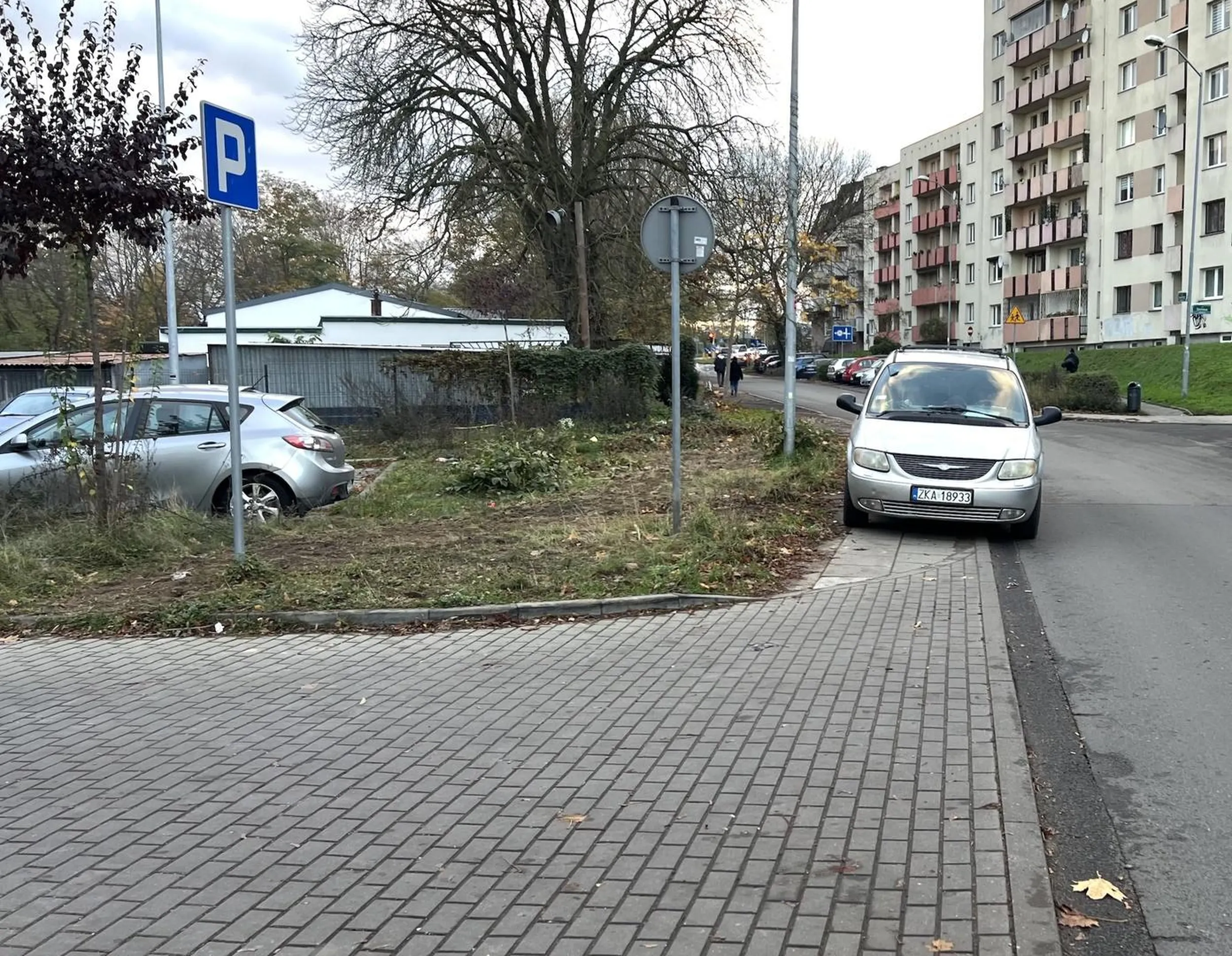 Bo parking był za daleko!