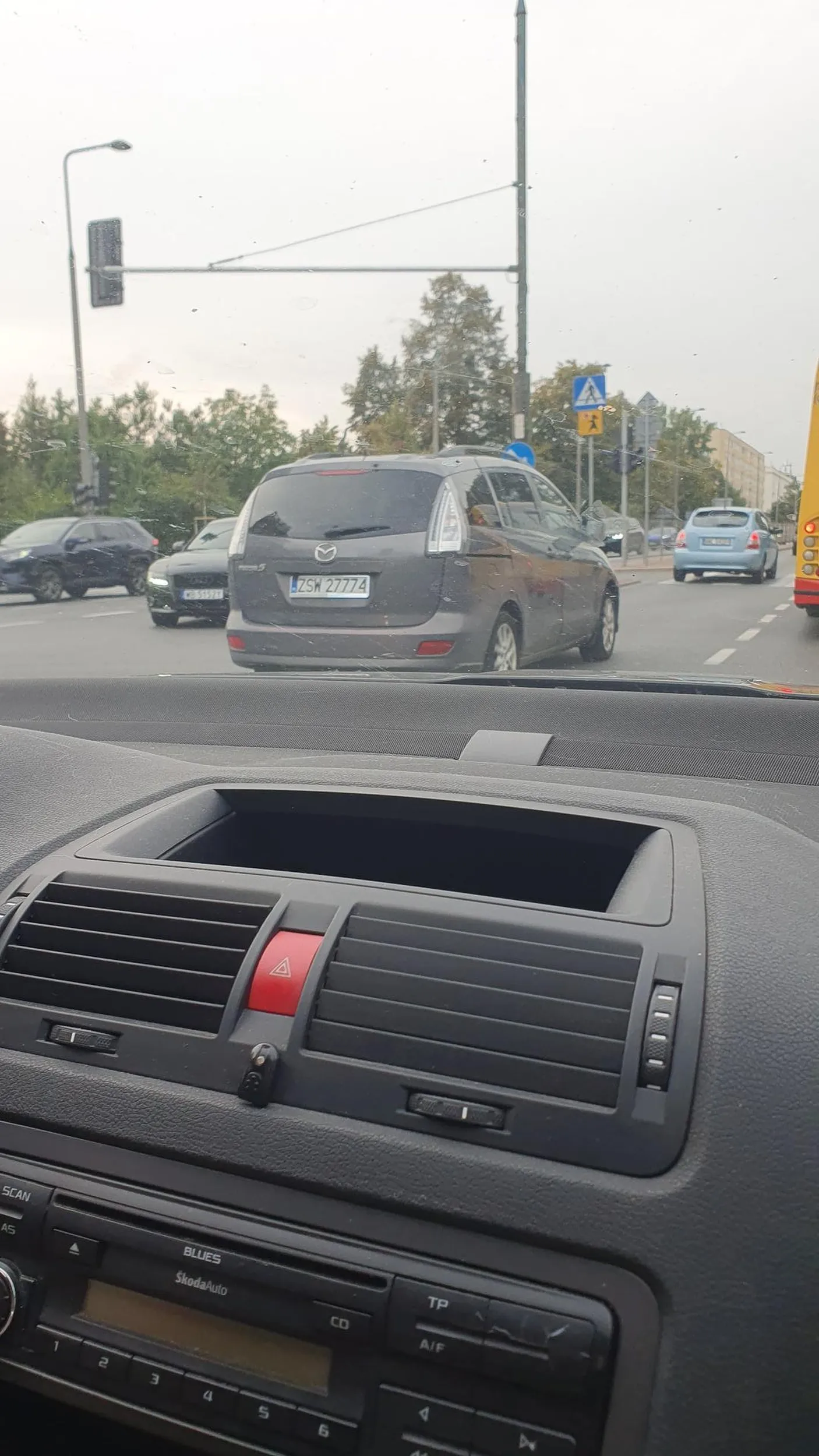 Człowiek zajechał droge na chama nawet nie przeprosił