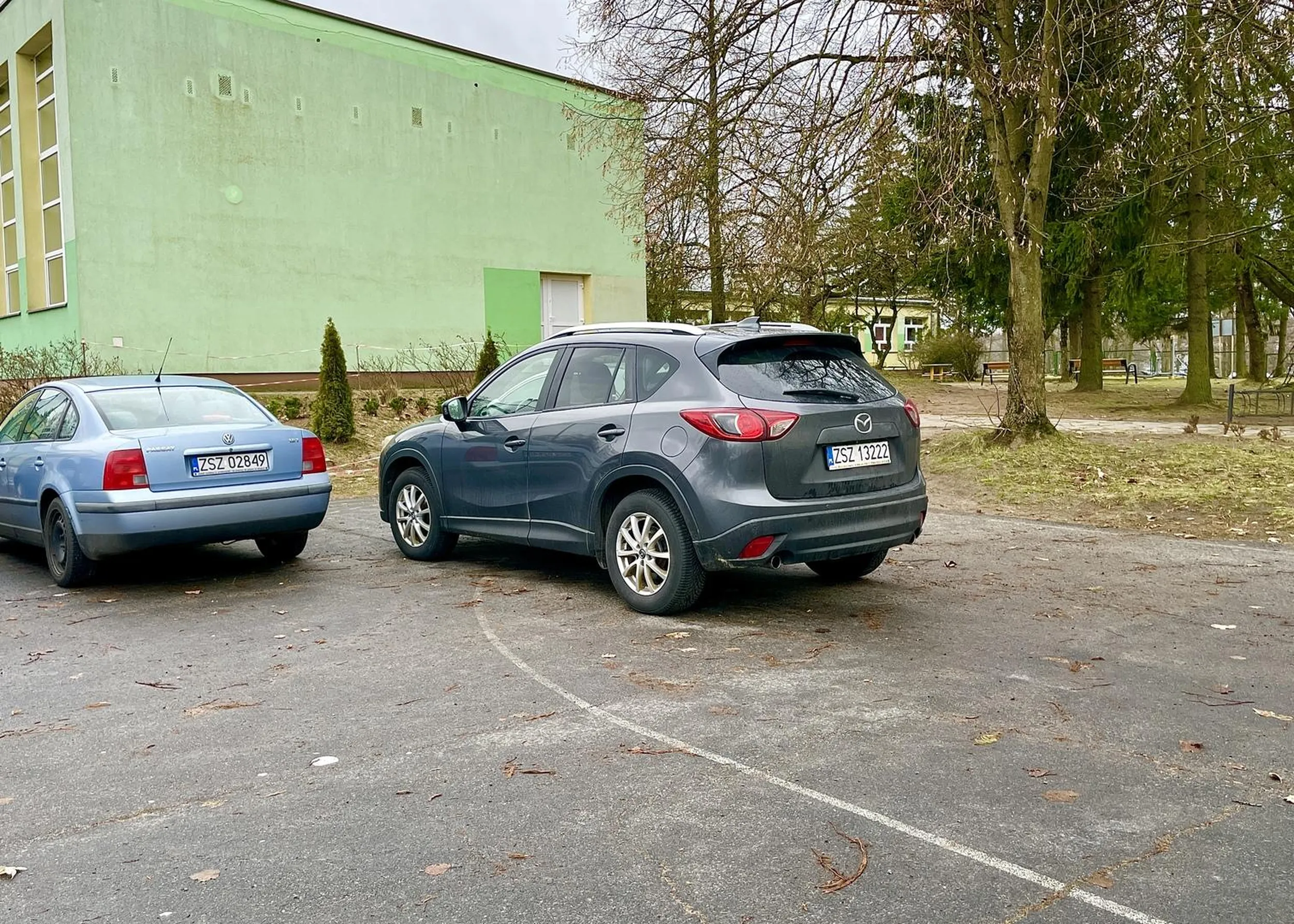 Naucz się parkować dziadzie!