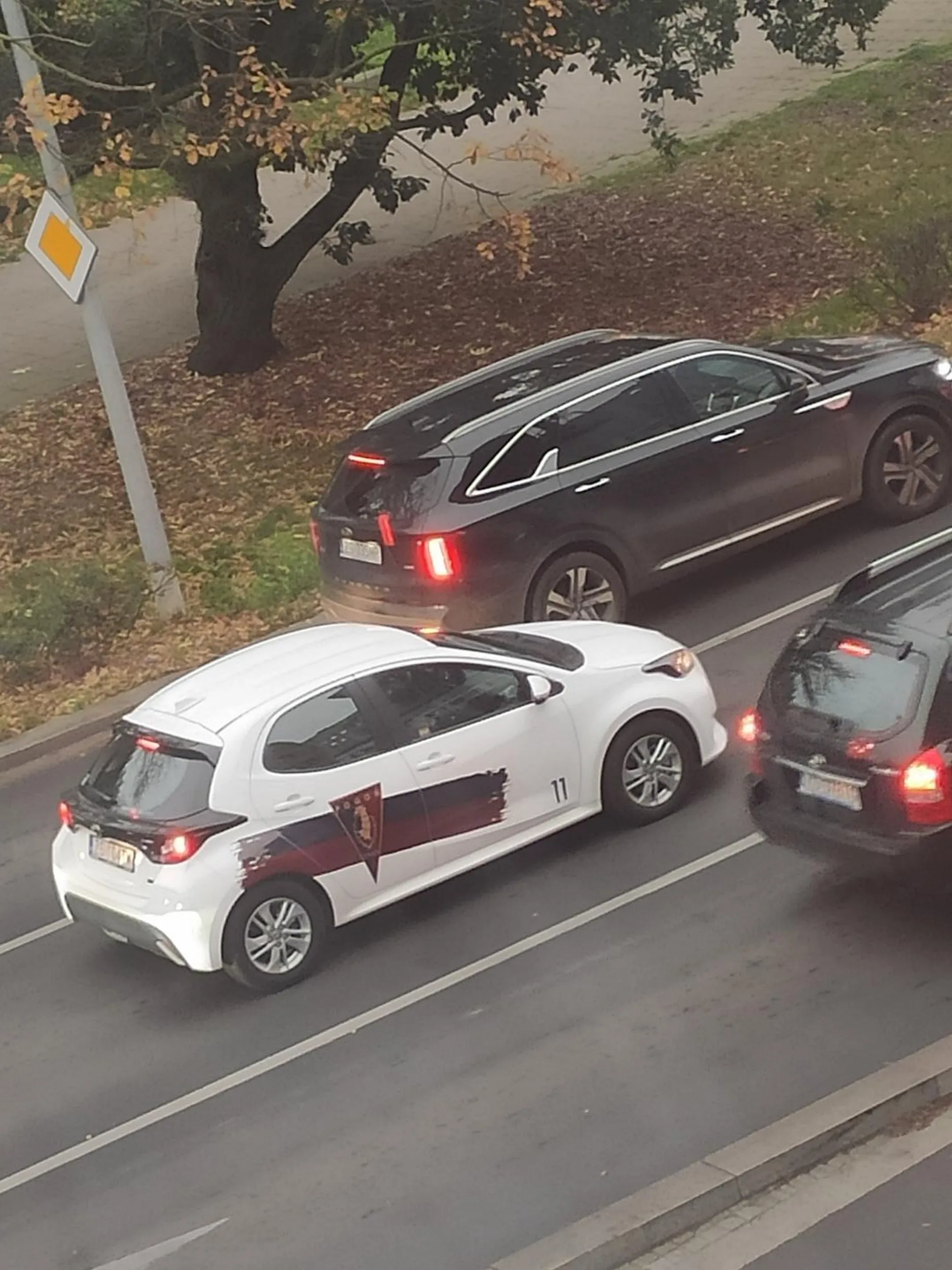 Zajebisty kierowca, jeszcze lepszy piłkarz