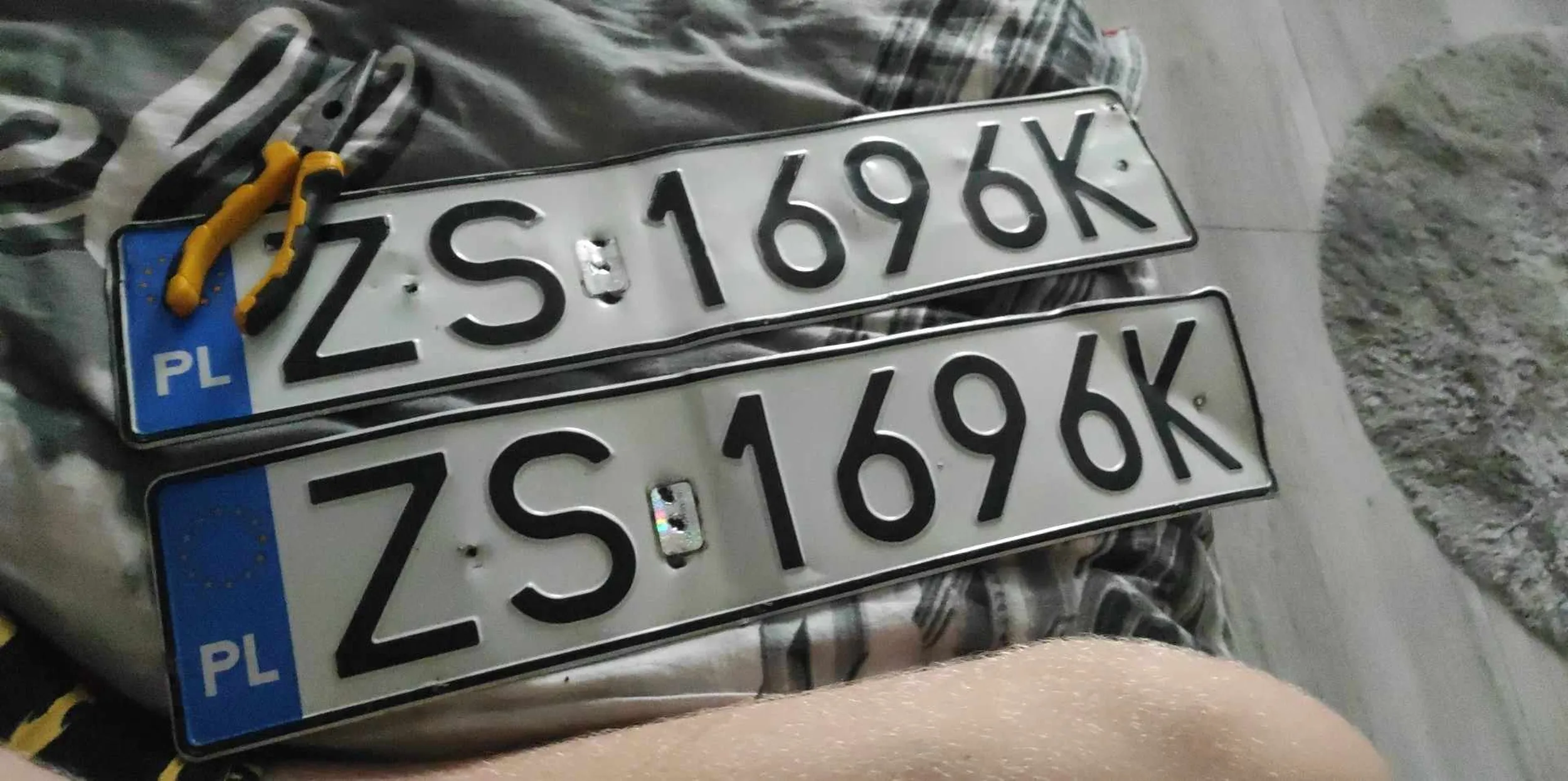 Koleś chyba zgubił tablice