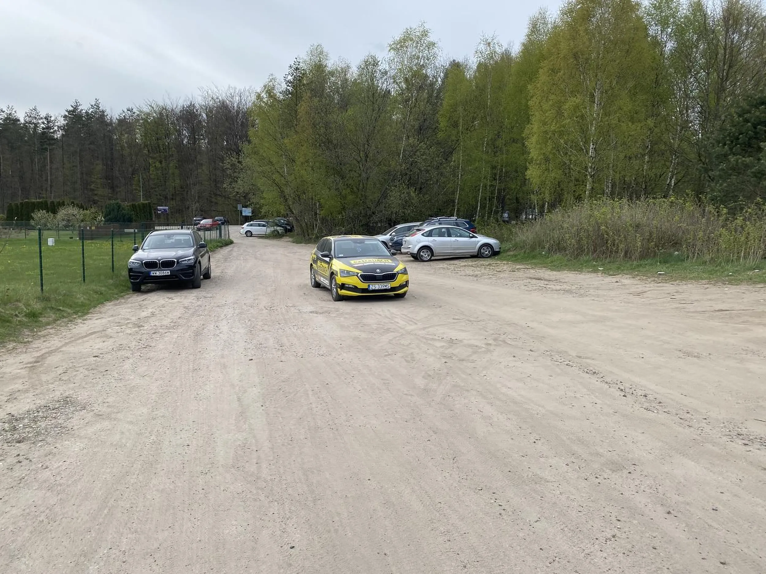 Parkowanie tzw. środkowe